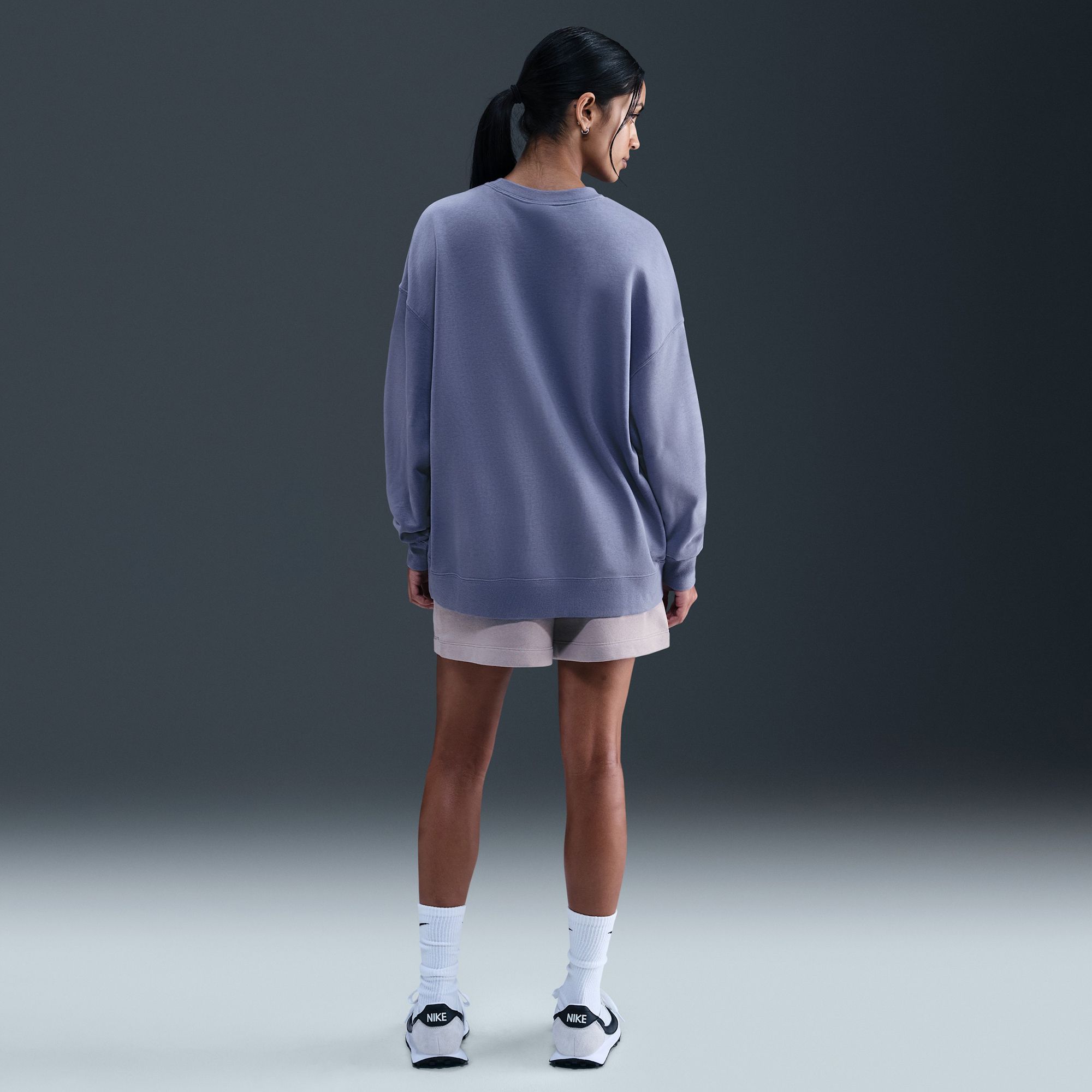 Nike Women's Sportswear Club Fleece Loose Crew-Neck Sweatshirt product image