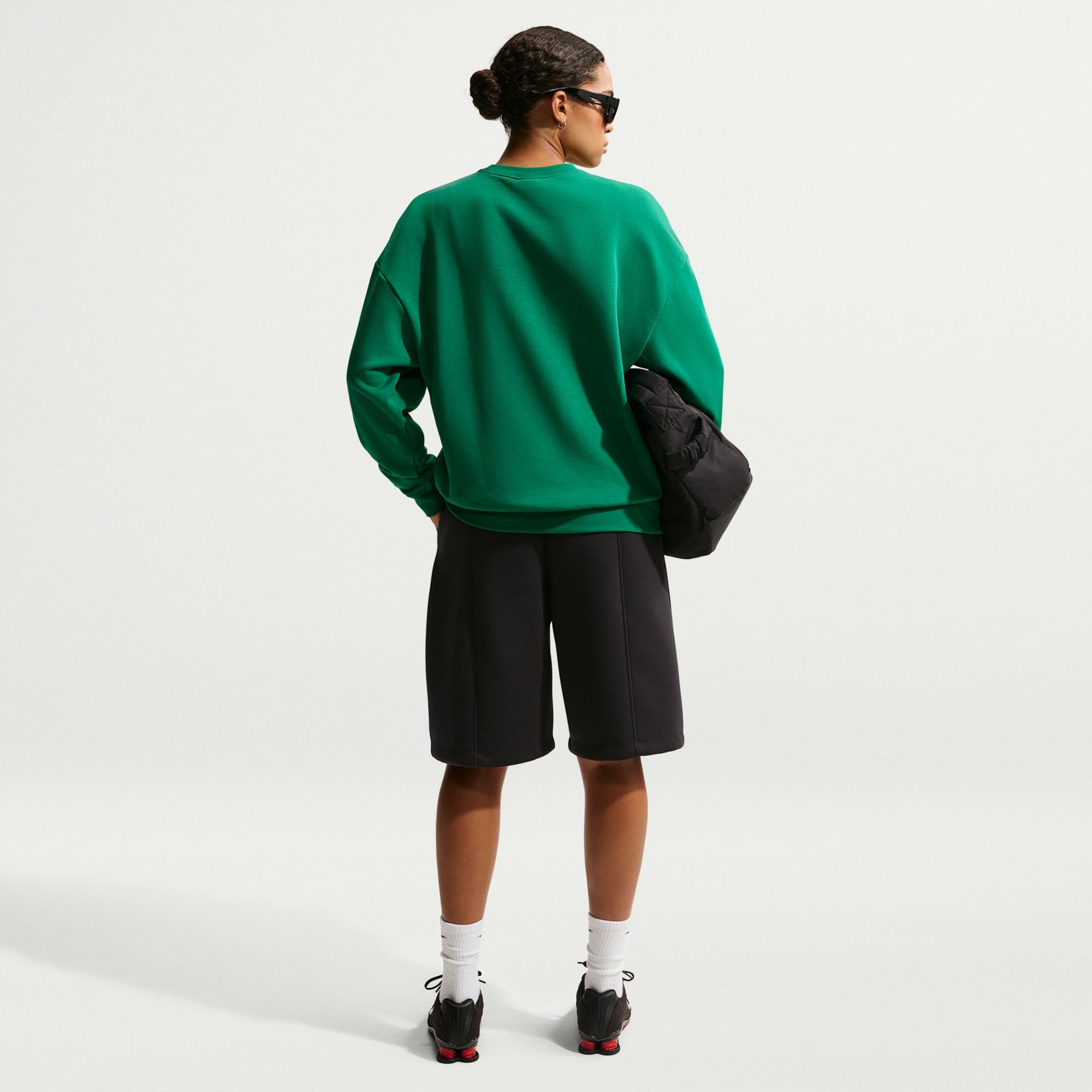Nike Women's Sportswear Club Fleece Loose Crew-Neck Sweatshirt product image