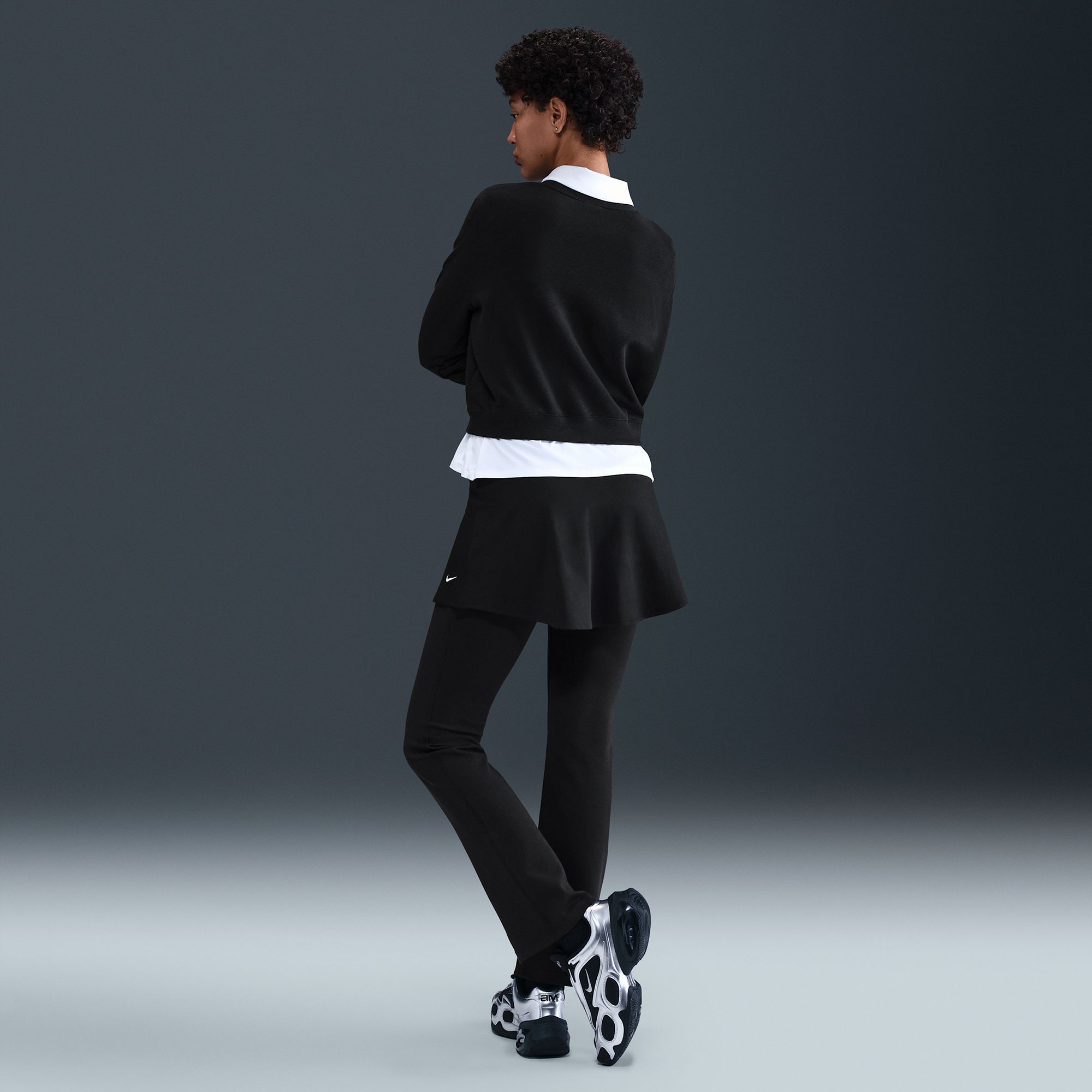 Nike Women's Sportswear Chill Terry Crew-Neck French Terry Sweatshirt product image