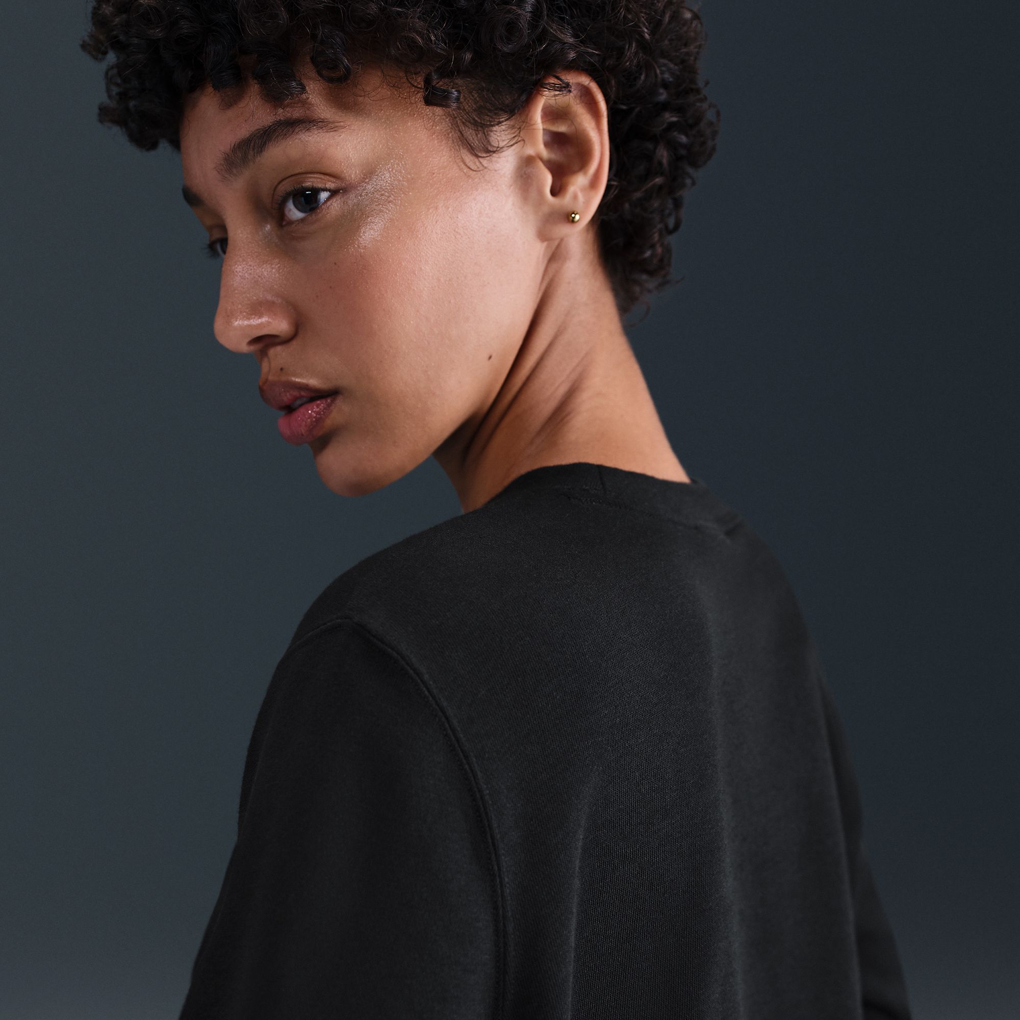 Nike Women's Sportswear Chill Terry Crew-Neck French Terry Sweatshirt product image