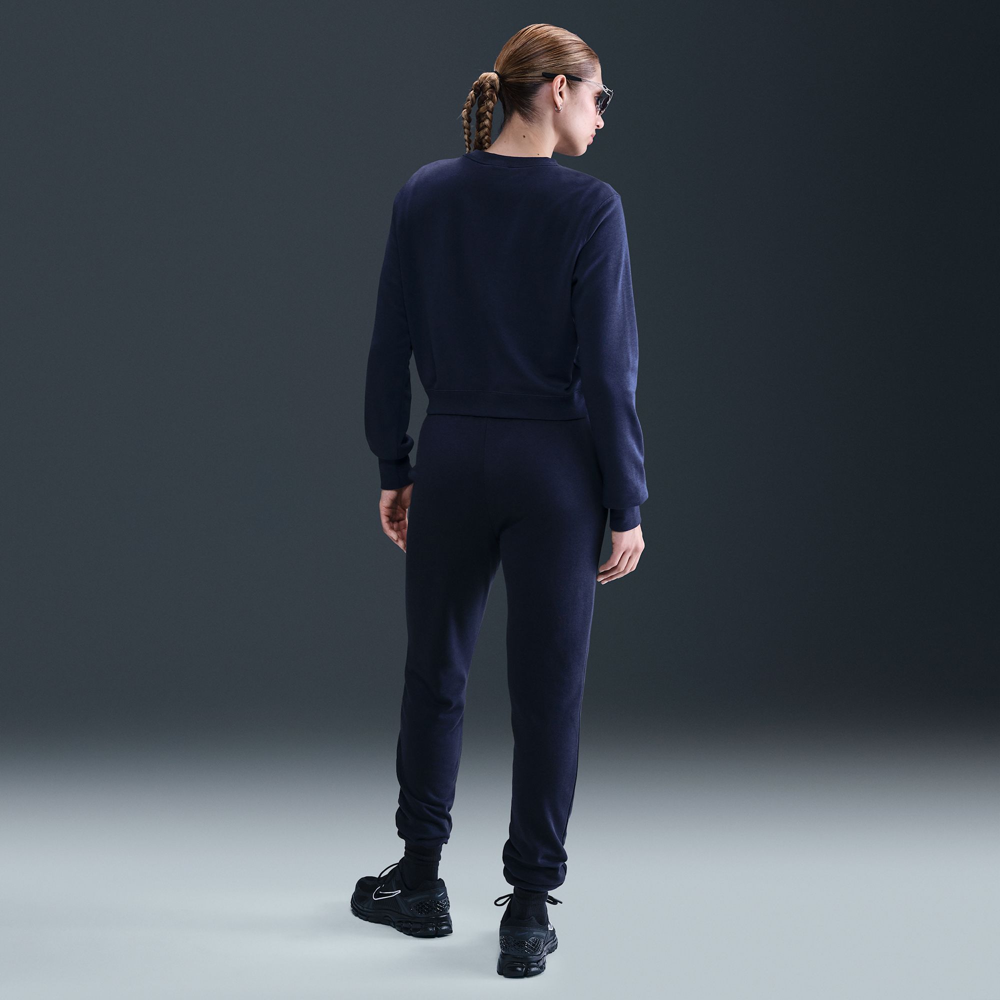 Nike Women's Sportswear Chill Terry Crew-Neck French Terry Sweatshirt product image