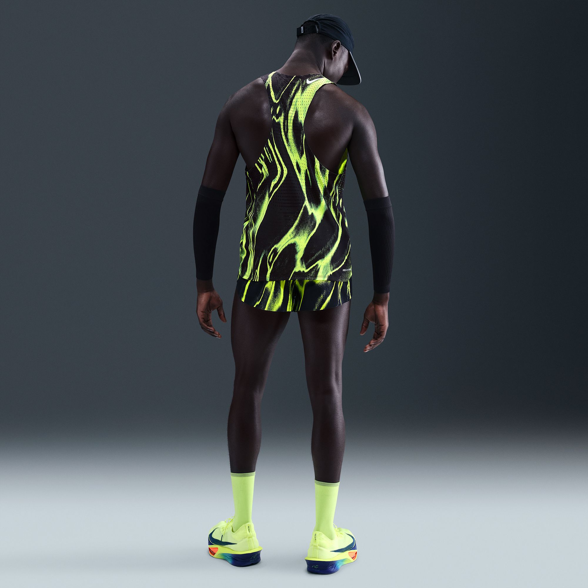 Nike Men's Dri-FIT ADV AeroSwift Allover Print Singlet product image