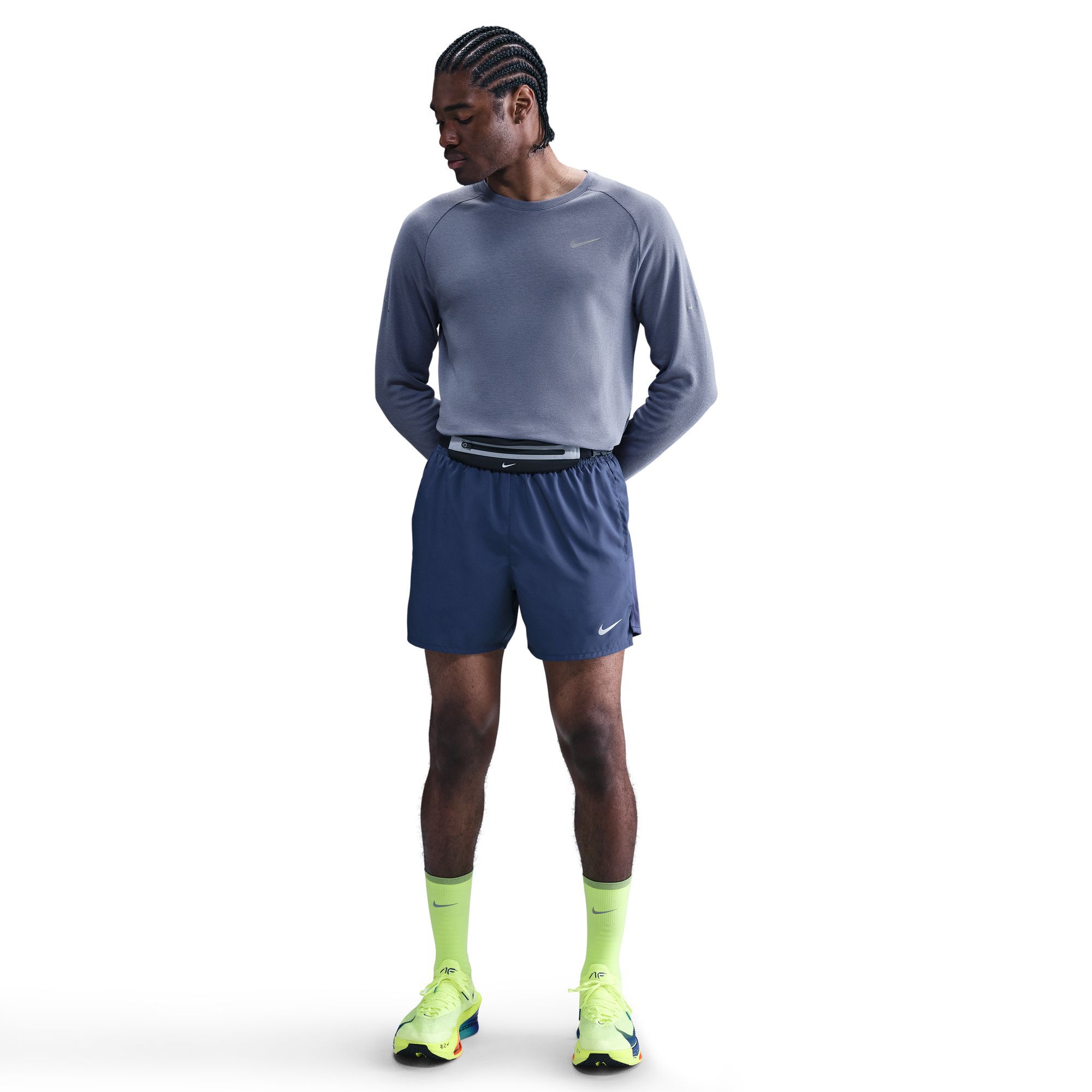 Nike Men's Dri-FIT Stride Waffle Crewneck Shirt product image