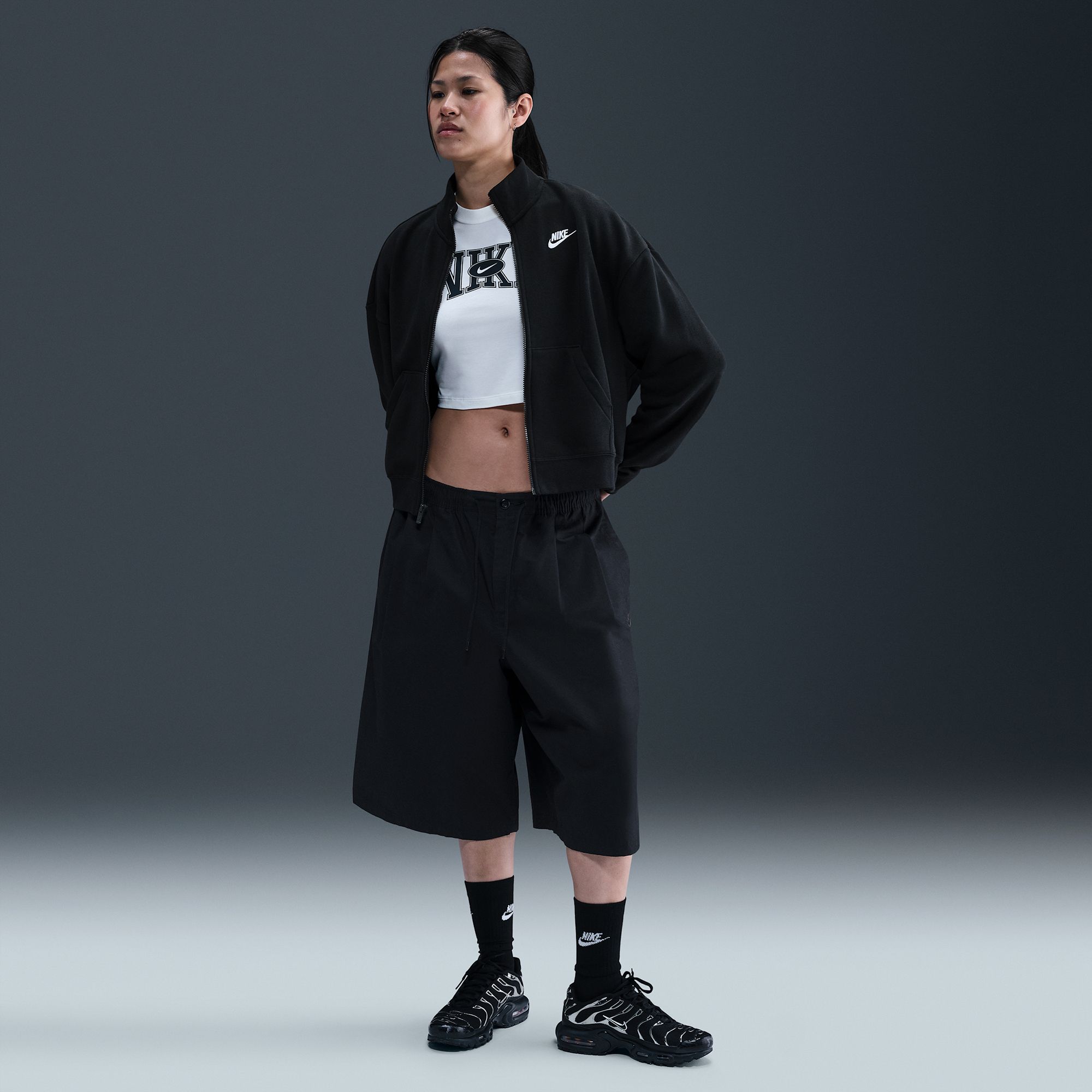 Nike Women's Sportswear Club Fleece Loose Track Jacket product image