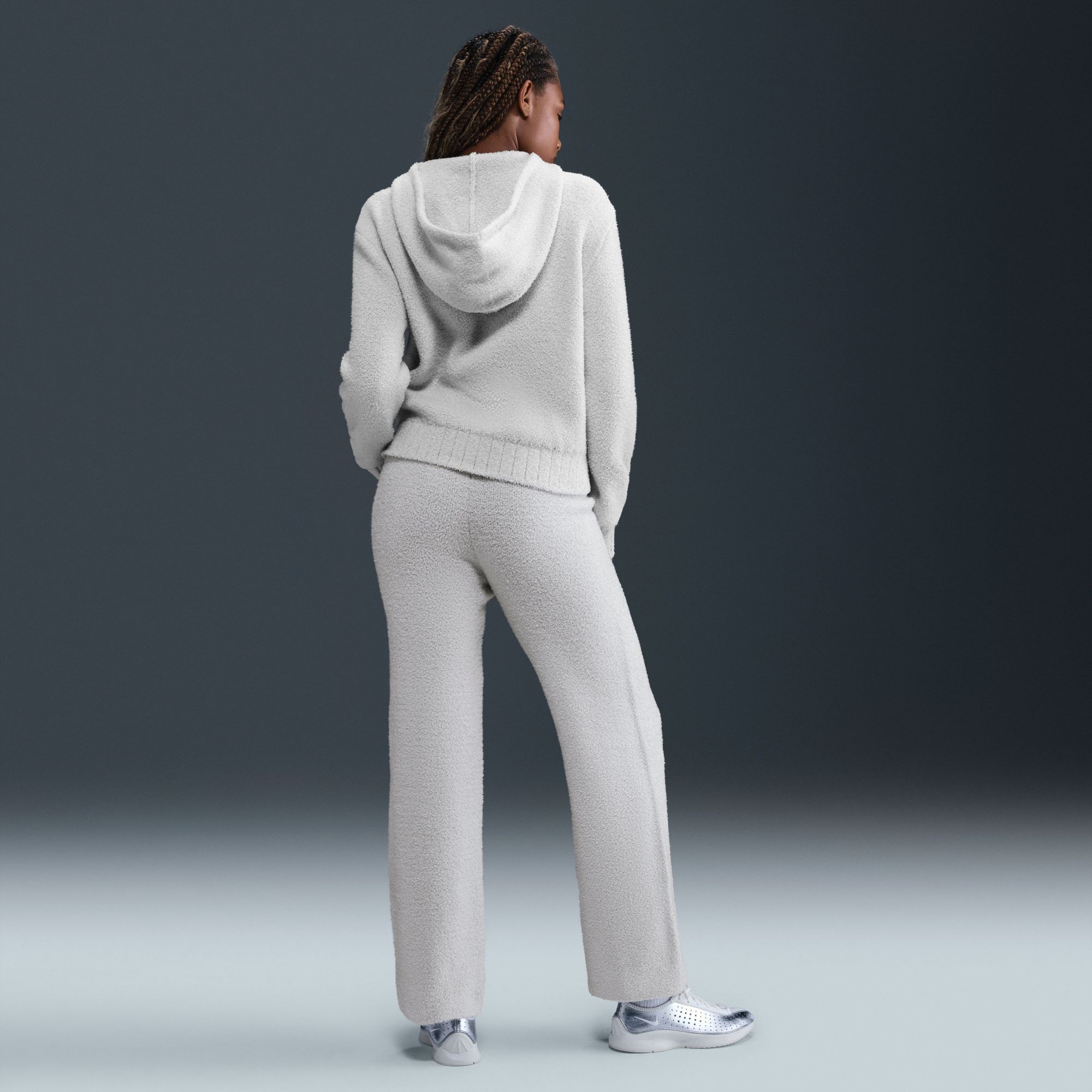 Nike Women's Sportswear Phoenix Cozy Bouclé Slim Knit Pants product image