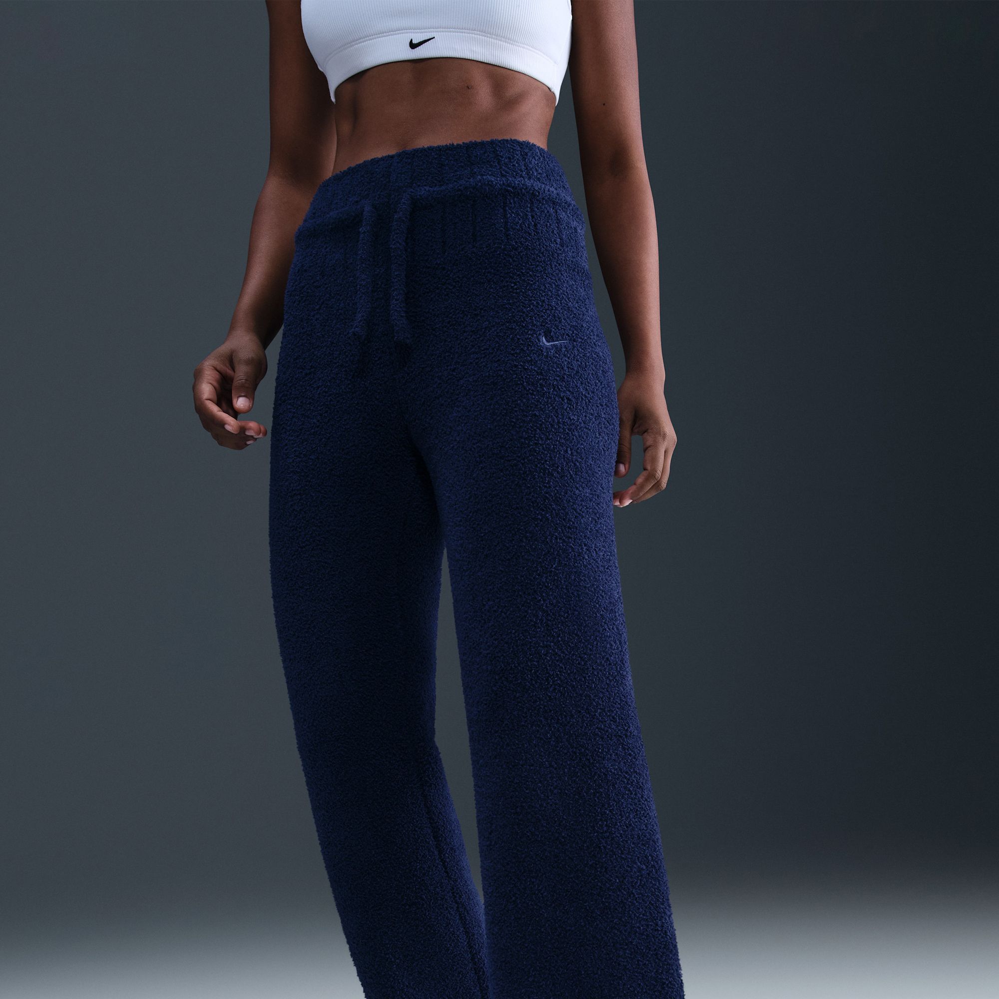 Nike Women's Sportswear Phoenix Cozy Bouclé Slim Knit Pants product image