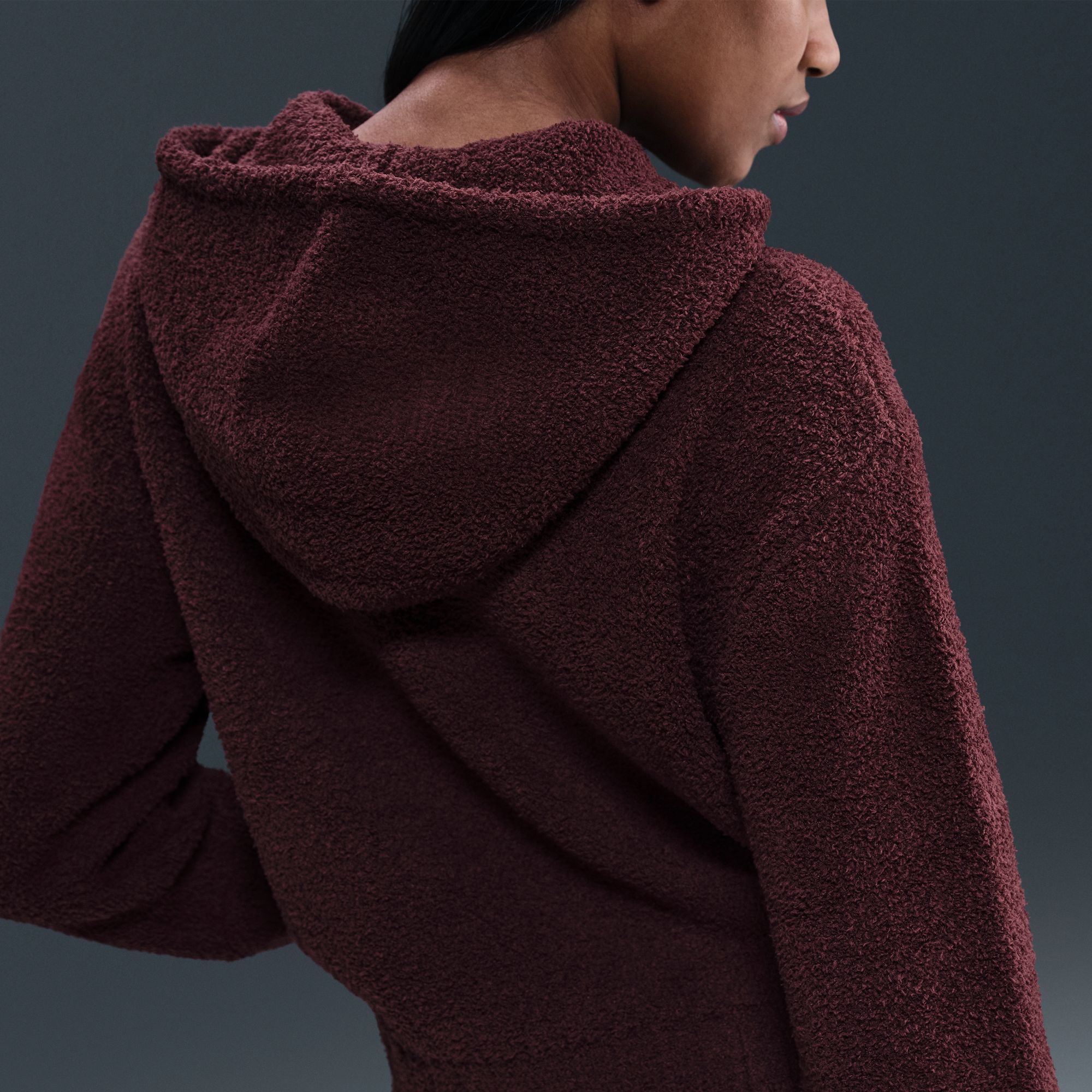 Nike Women's Sportswear Phoenix Cozy Bouclé Loose Knit Hoodie product image