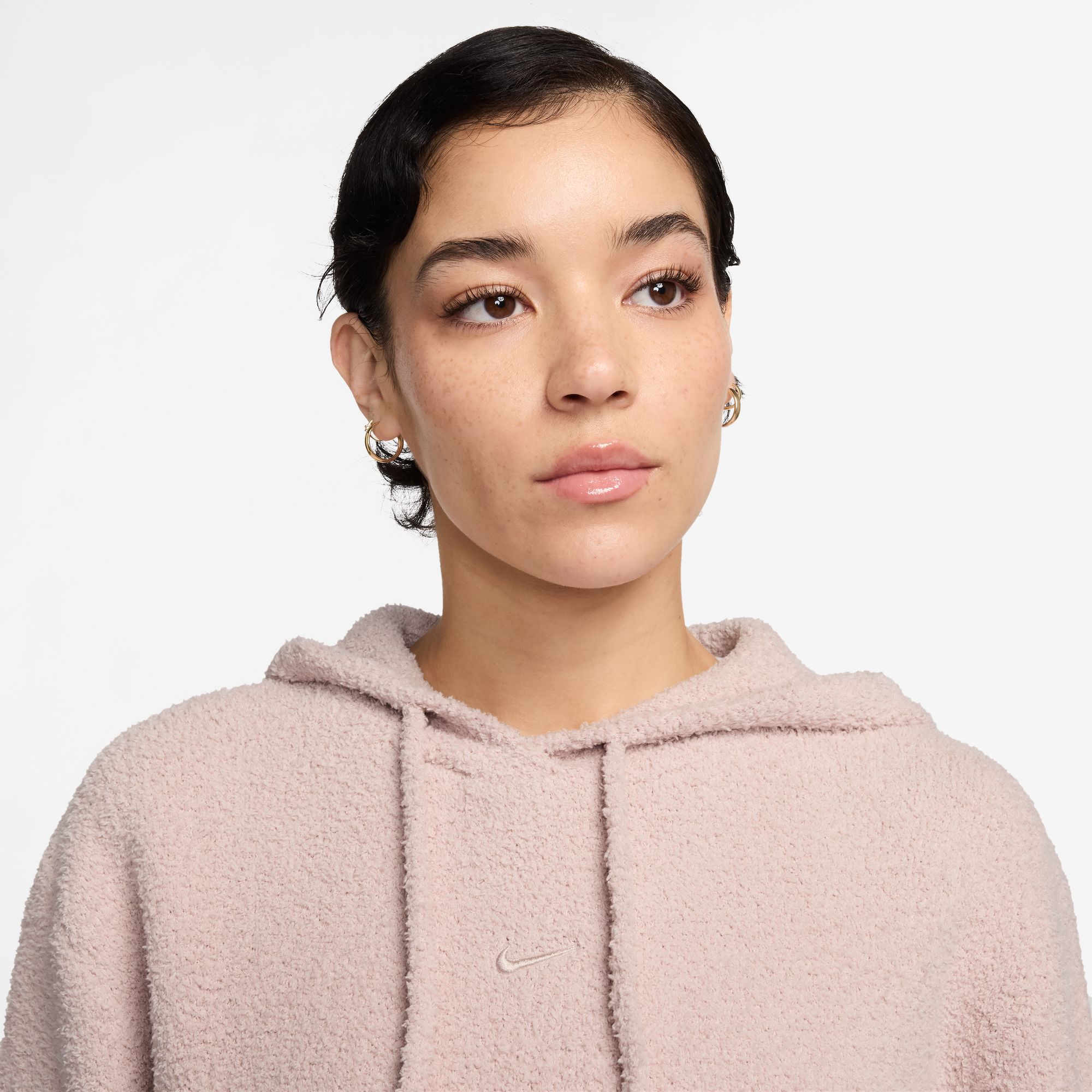 Nike Women's Sportswear Phoenix Cozy Bouclé Loose Knit Hoodie product image