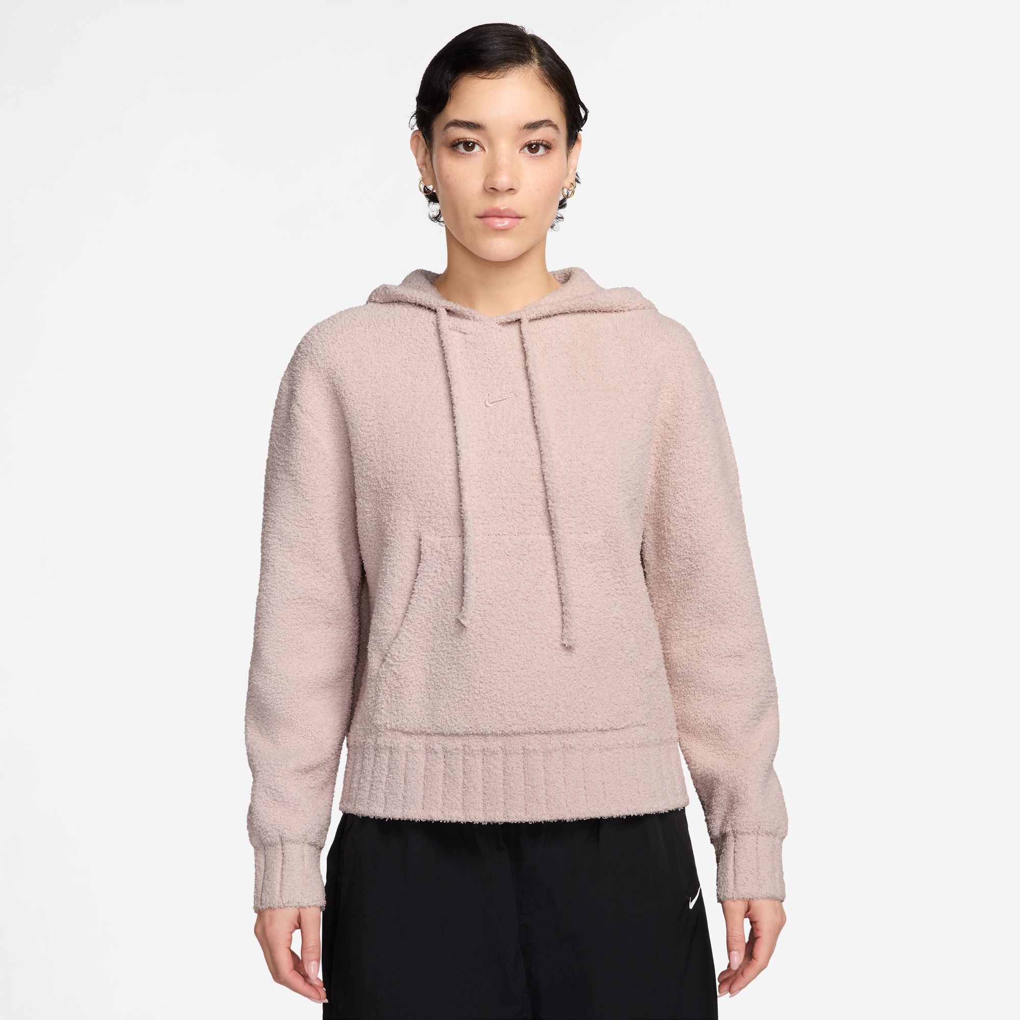 Nike Women's Sportswear Phoenix Cozy Bouclé Loose Knit Hoodie product image