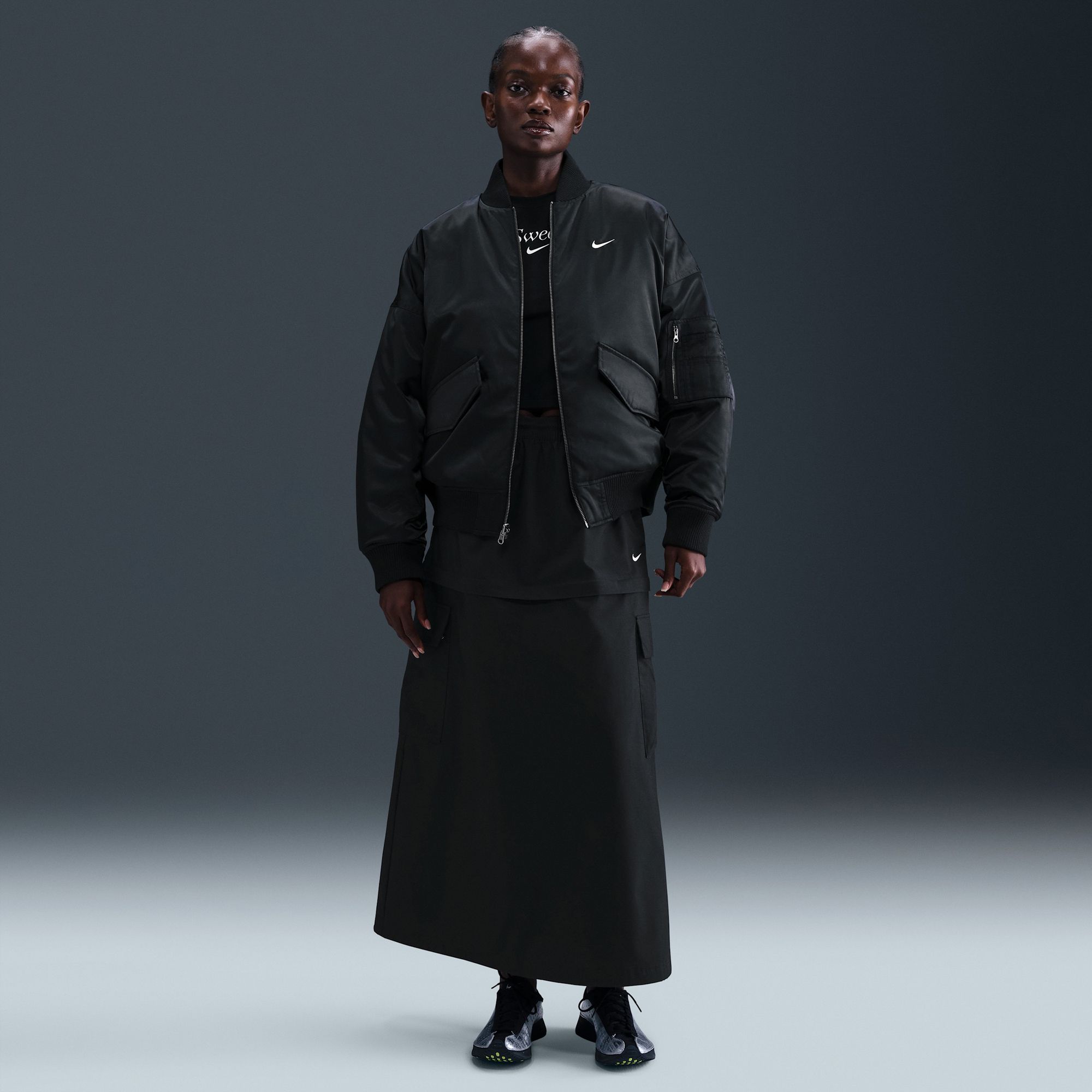 Nike Women's Sportswear Therma-FIT Reversible Bomber Jacket product image