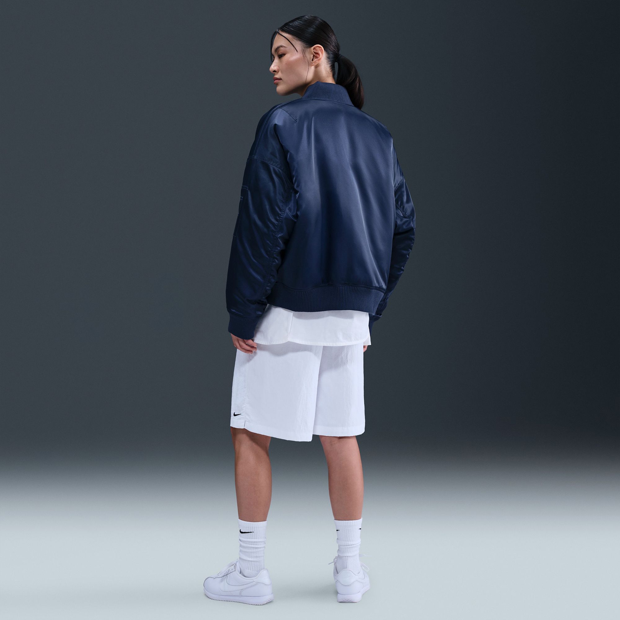 Nike Women's Sportswear Therma-FIT Reversible Bomber Jacket product image
