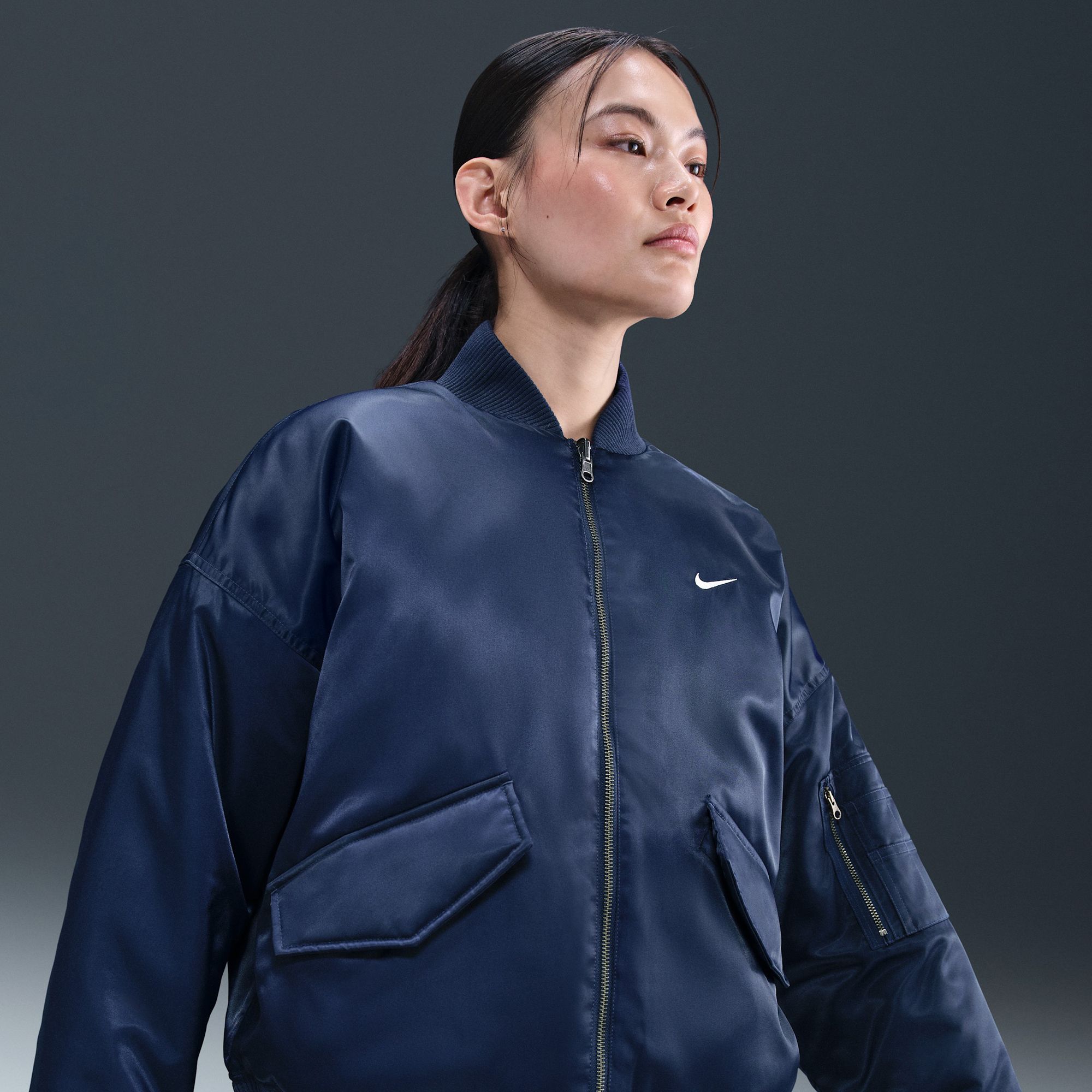 Nike Women's Sportswear Therma-FIT Reversible Bomber Jacket product image