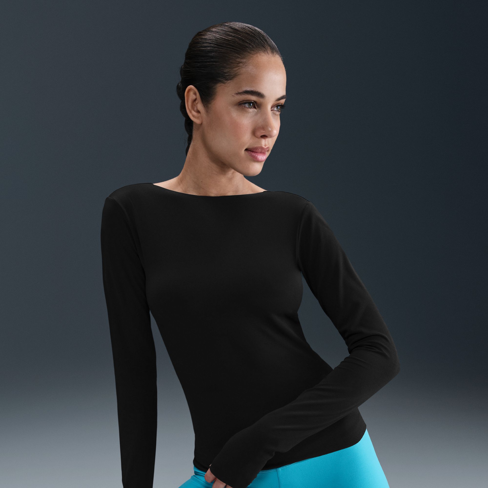 Nike Women's Zenvy Dri-FIT Long-Sleeve Top product image