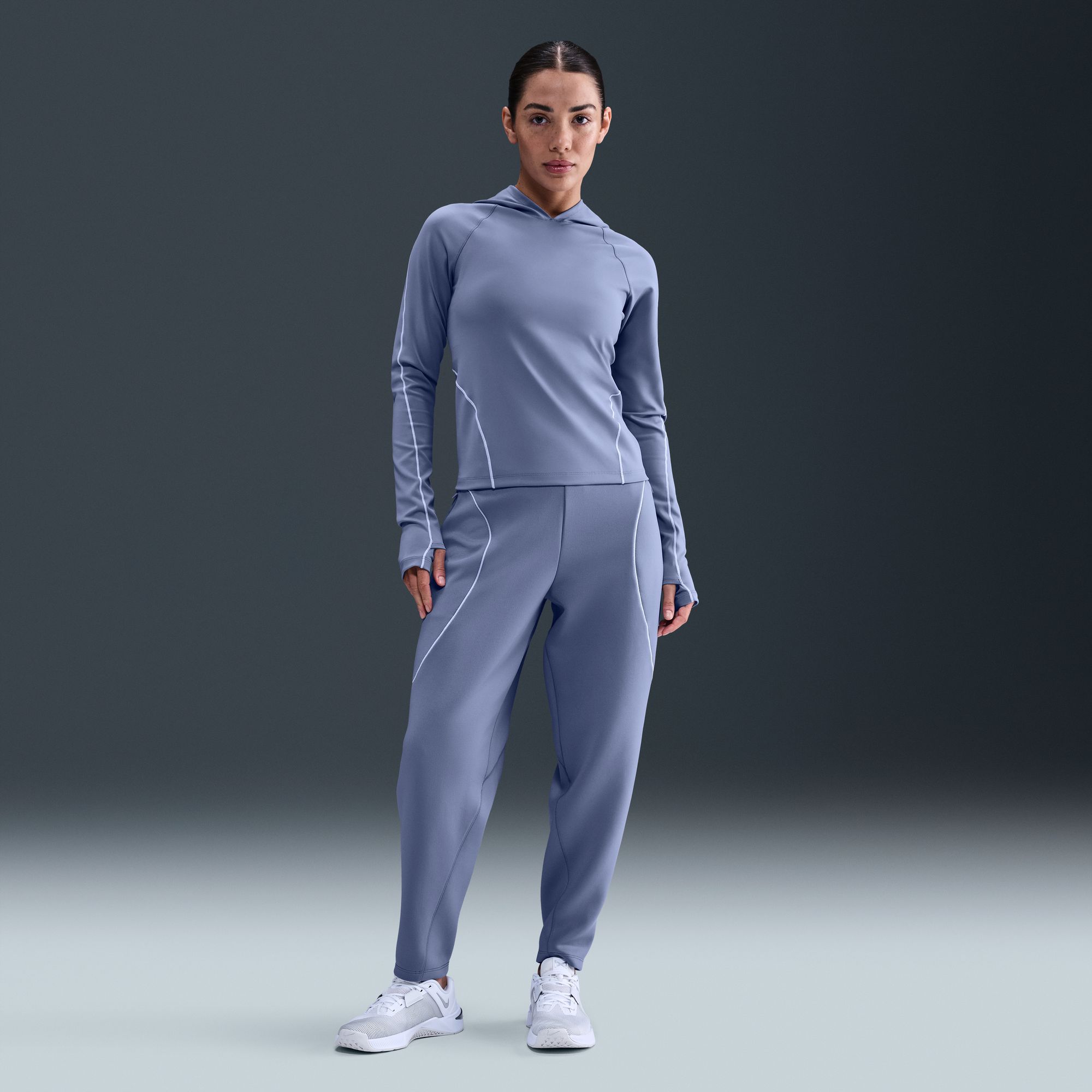 Nike Women's Universa Dri-FIT Mid-Rise Loose 7/8 Pants product image