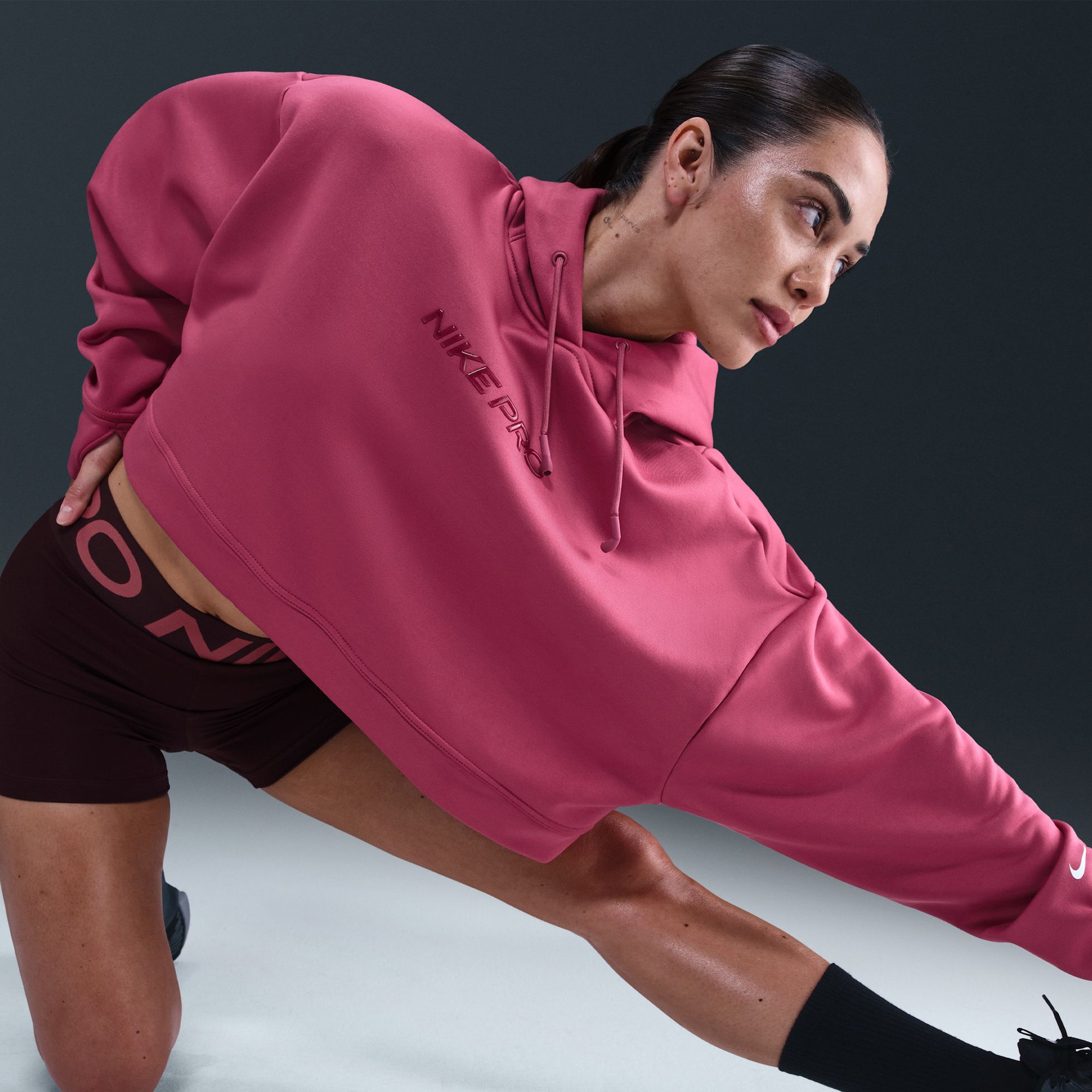 Nike Women's Pro Therma-FIT Fleece Hoodie product image