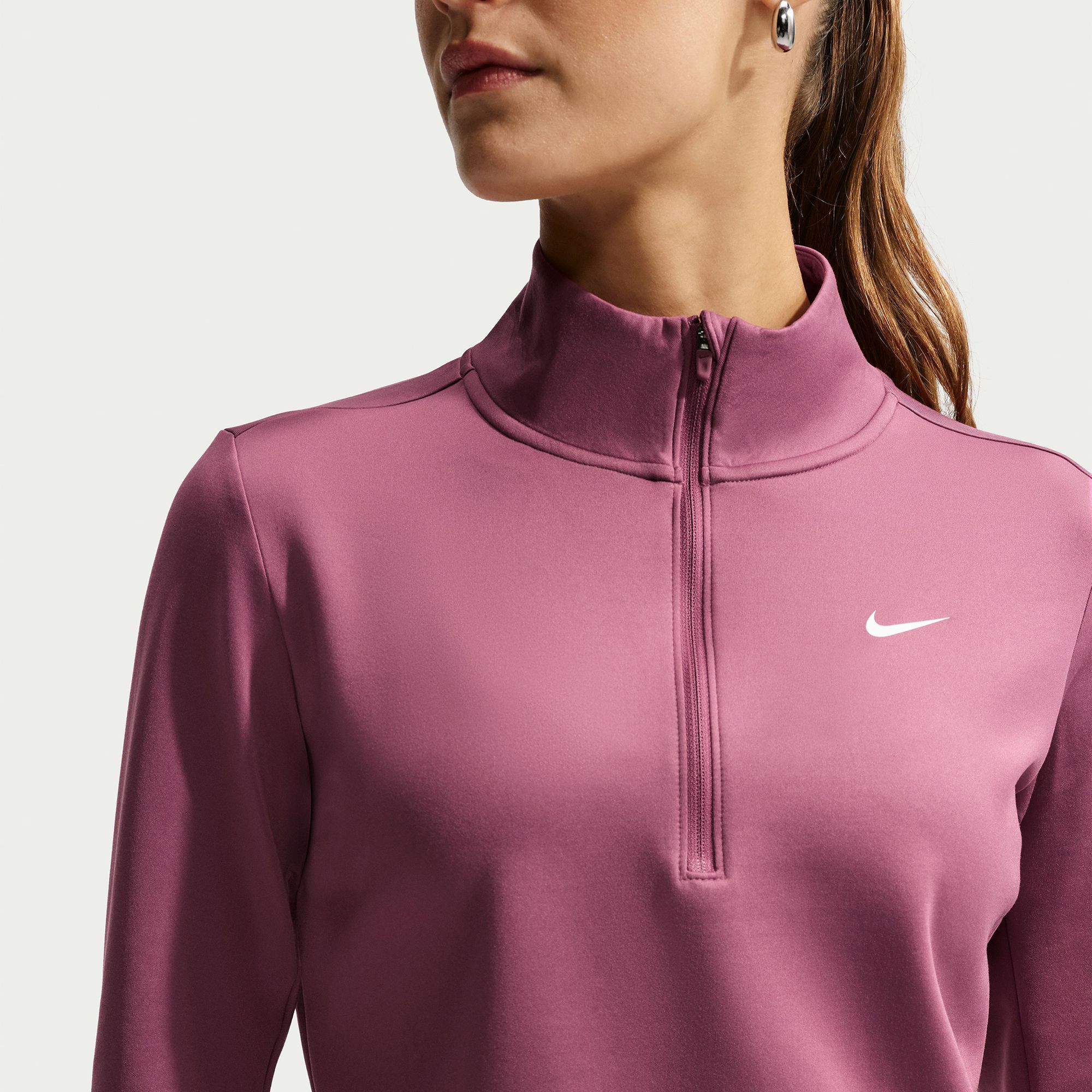 Nike Women's One Therma-FIT 1/2-Zip Mid Layer product image