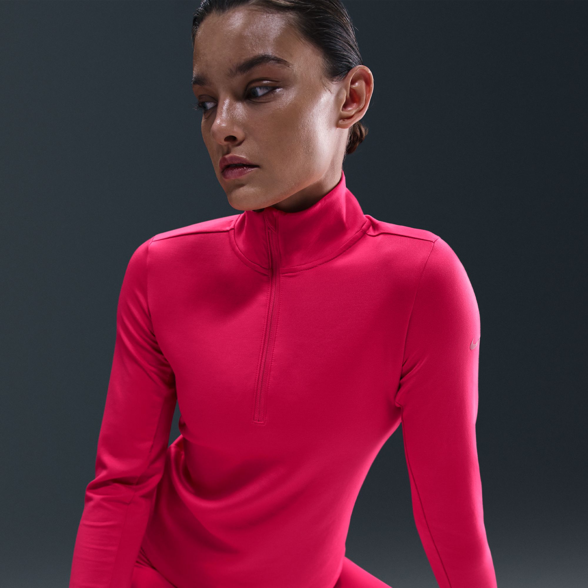 Nike Women's One Therma-FIT 1/2-Zip Mid Layer product image