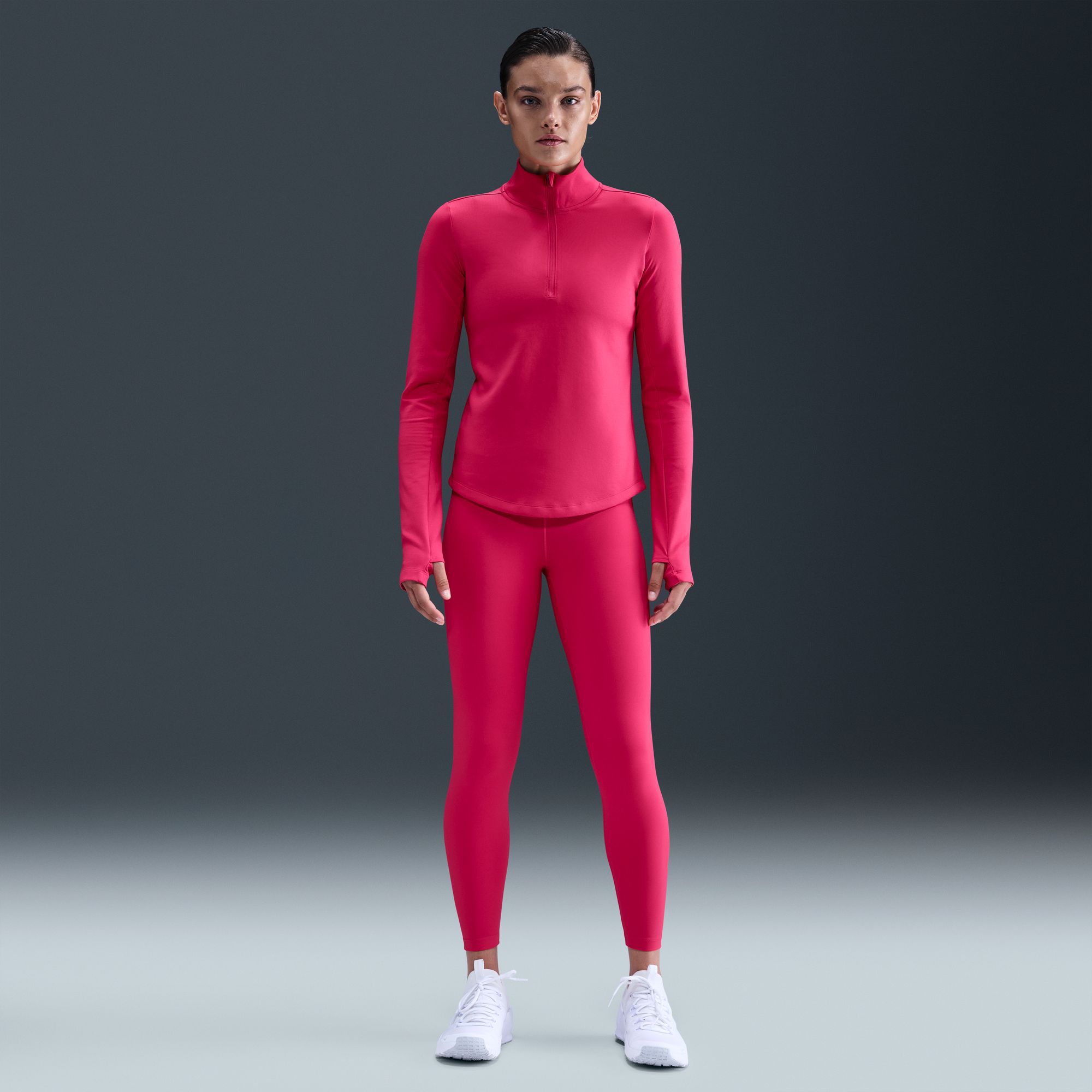 Nike Women's One Therma-FIT 1/2-Zip Mid Layer product image