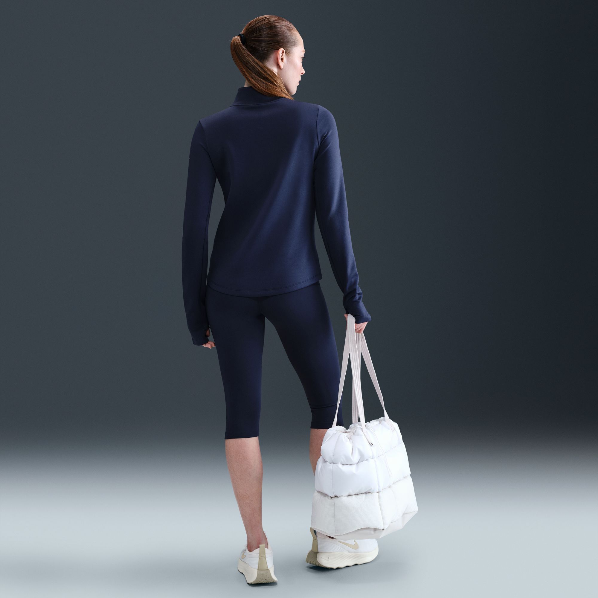 Nike Women's One Therma-FIT 1/2-Zip Mid Layer product image