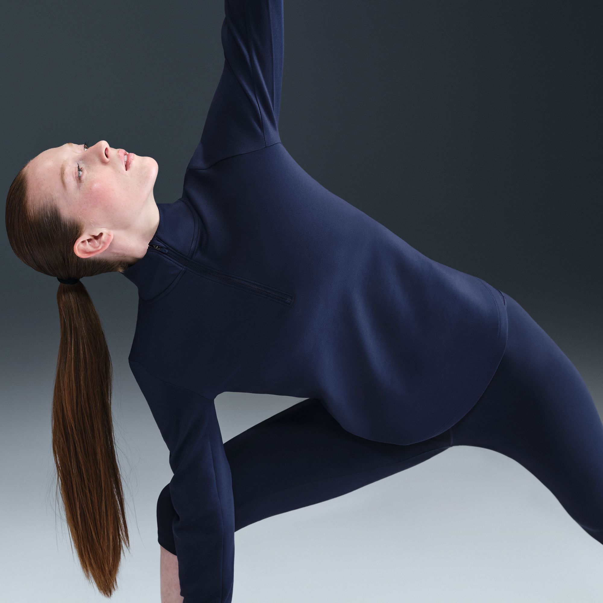 Nike Women's One Therma-FIT 1/2-Zip Mid Layer product image