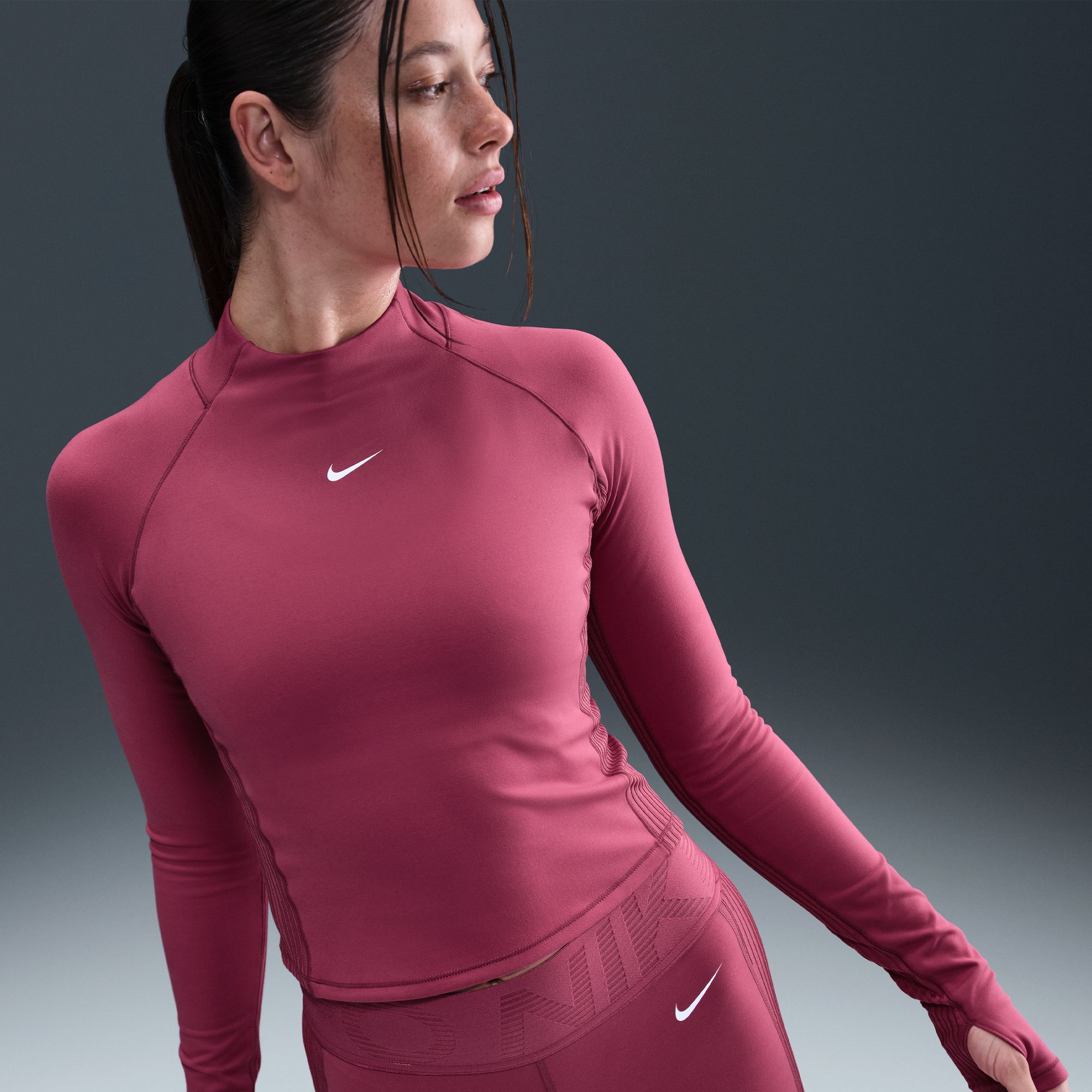 Nike Women's Pro Sculpt Warm Dri-FIT Long-Sleeve Top product image