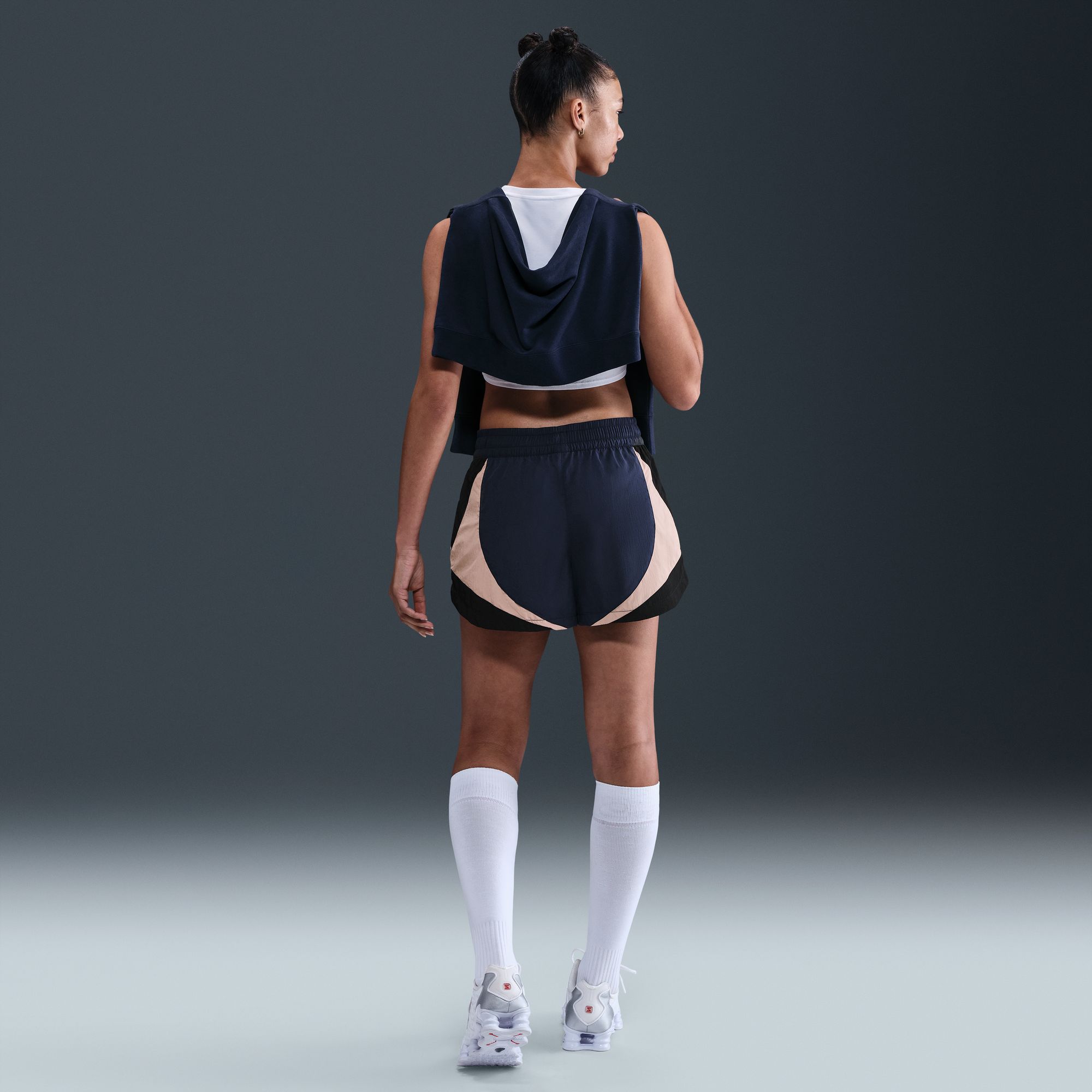 Nike Women's Sportswear Mid-Rise Loose 3" Track Shorts product image