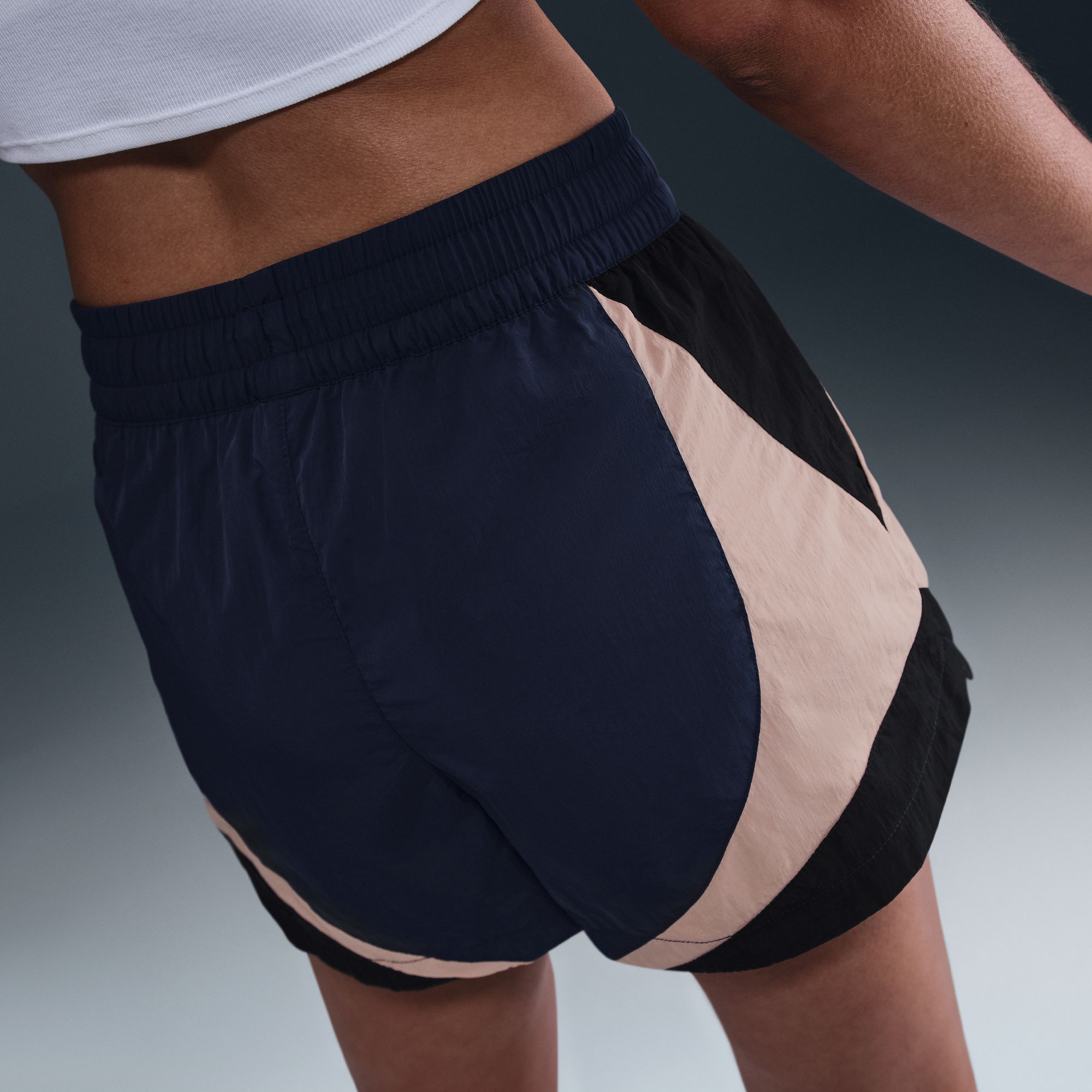 Nike Women's Sportswear Mid-Rise Loose 3" Track Shorts product image