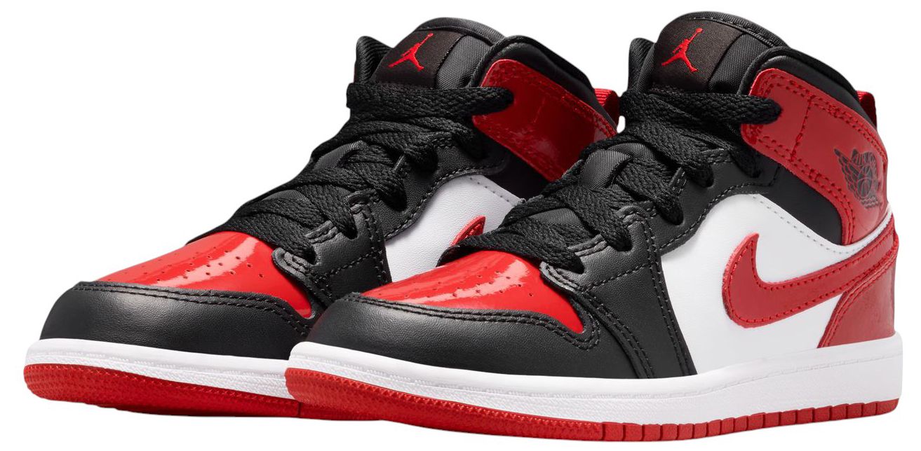 Jordan Kids' Preschool Air Jordan 1 Mid Basketball Shoes product image