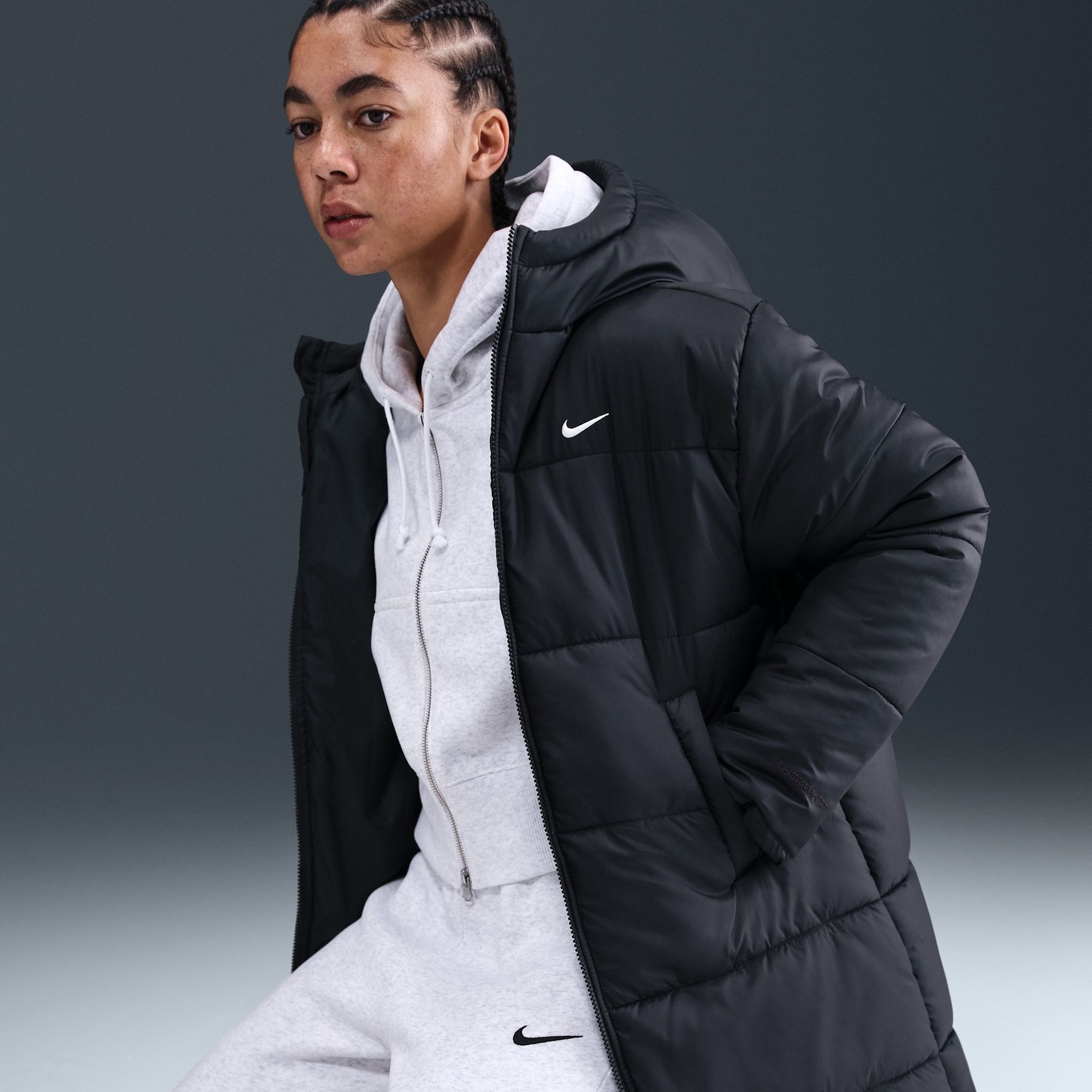 Nike Women's Sportswear Classic Therma-FIT Loose Hooded Parka product image