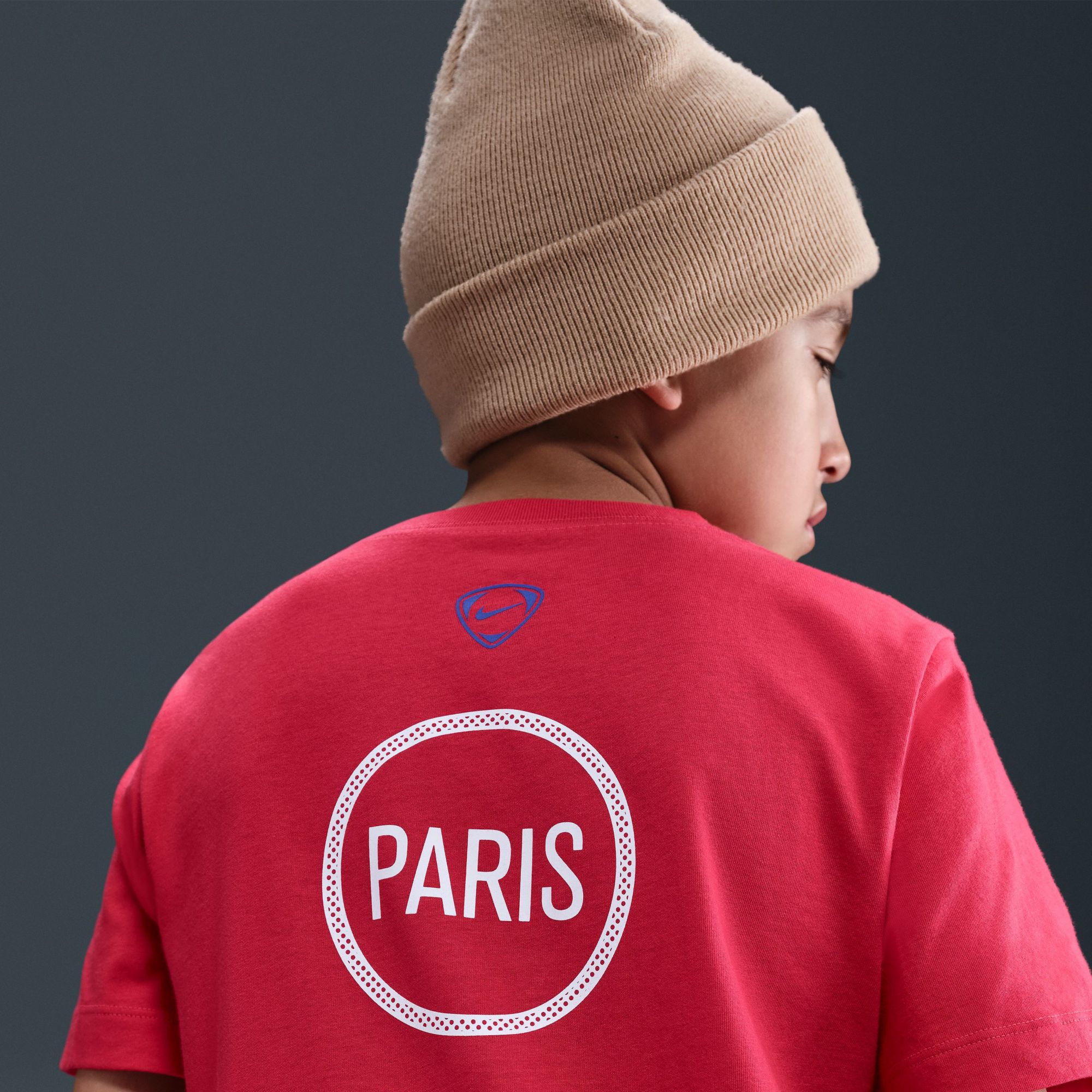 Nike Youth Paris Saint-Germain 2025 Red Third T90 Remix T-Shirt product image