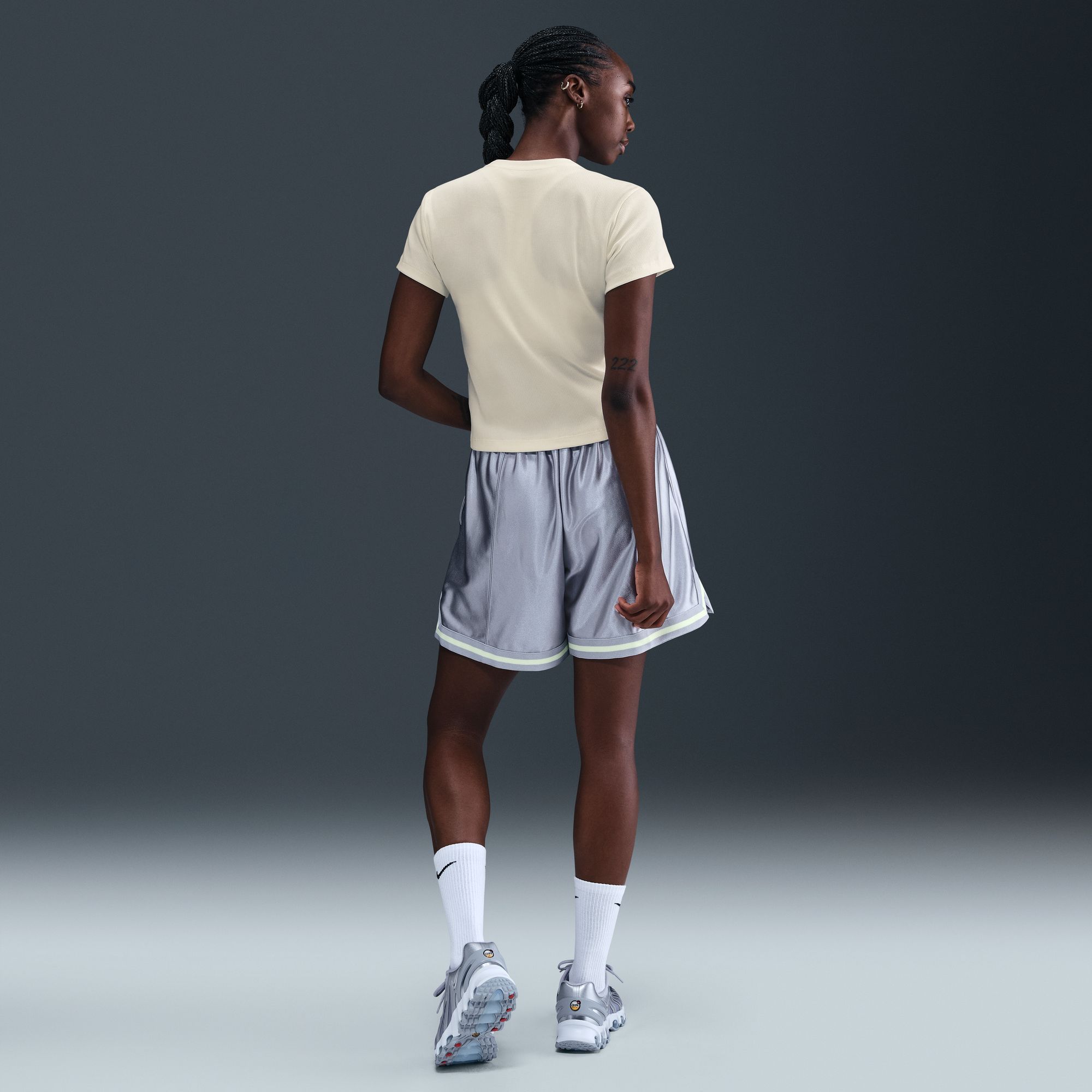 Nike Women's Sportswear Tight Ribbed Short-Sleeve T-Shirt product image