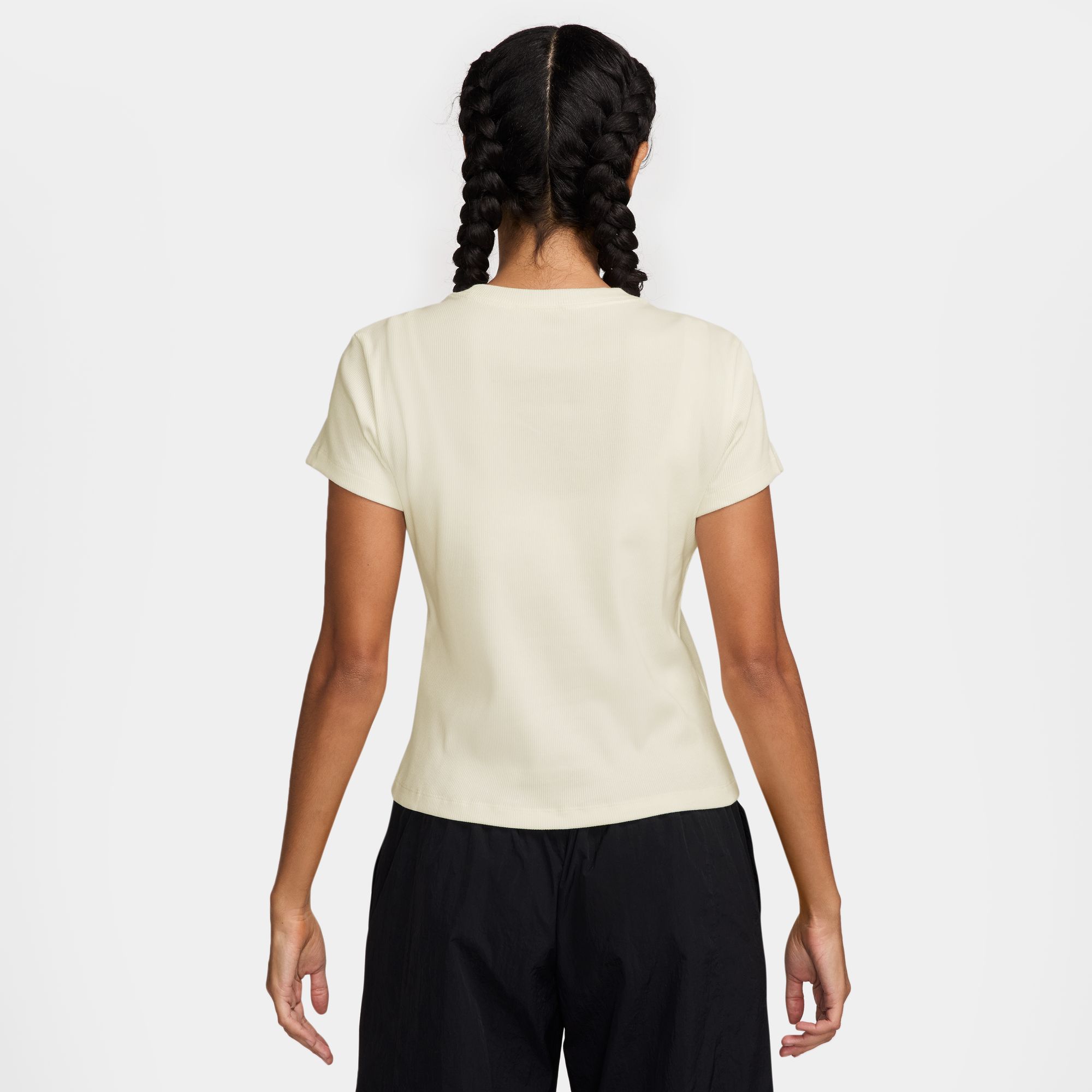 Nike Women's Sportswear Tight Ribbed Short-Sleeve T-Shirt product image