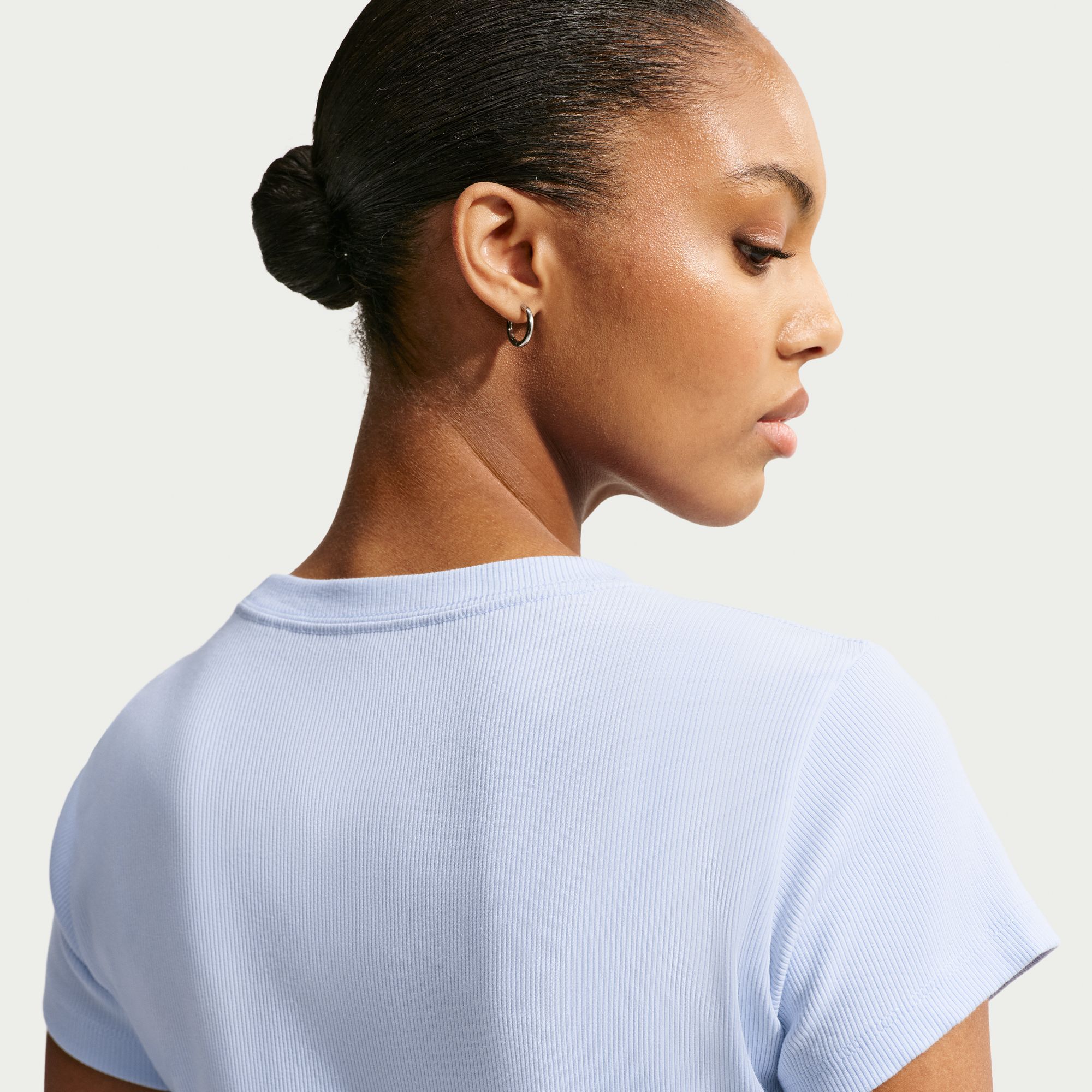 Nike Women's Sportswear Tight Ribbed Short-Sleeve T-Shirt product image