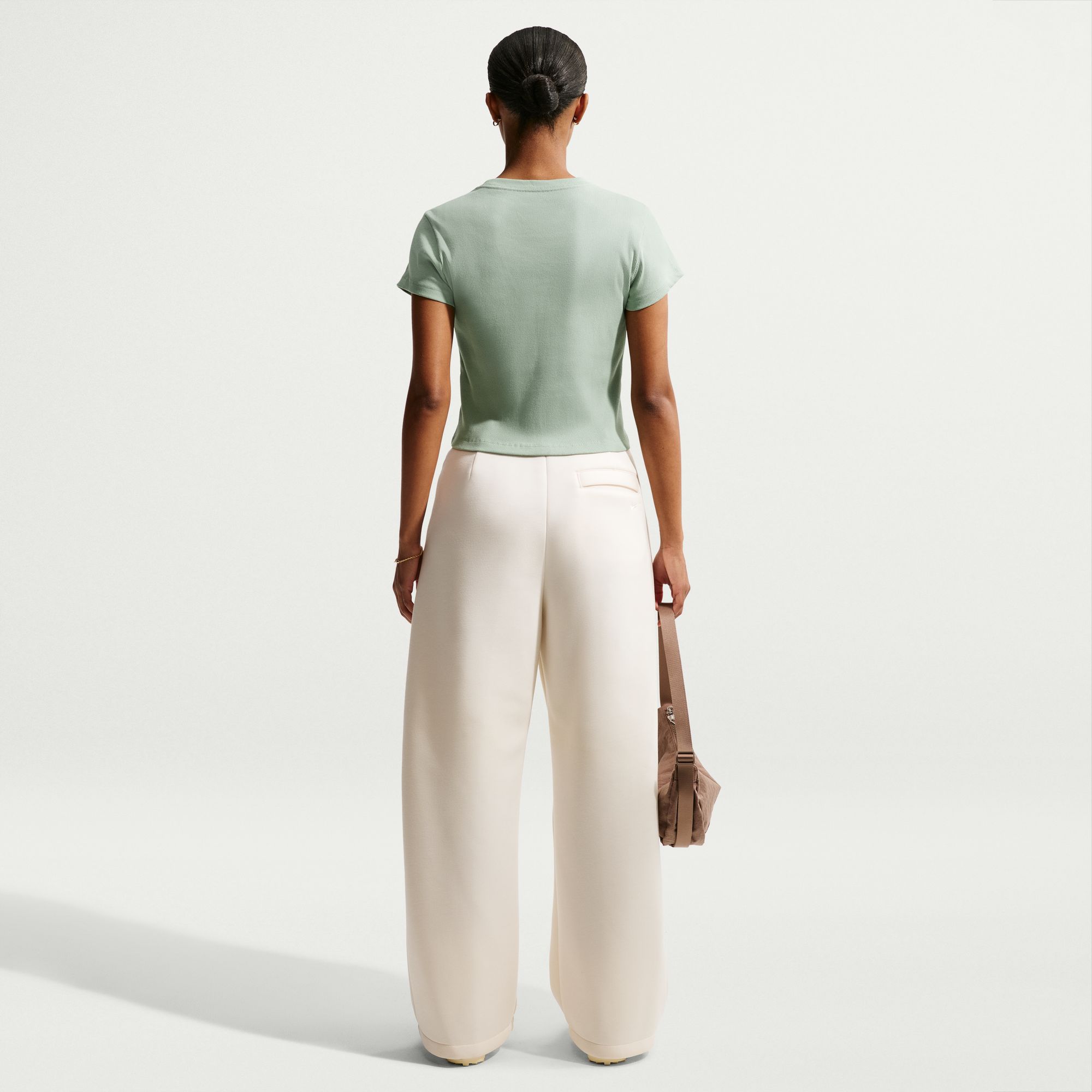 Nike Women's Sportswear Tight Ribbed Short-Sleeve T-Shirt product image