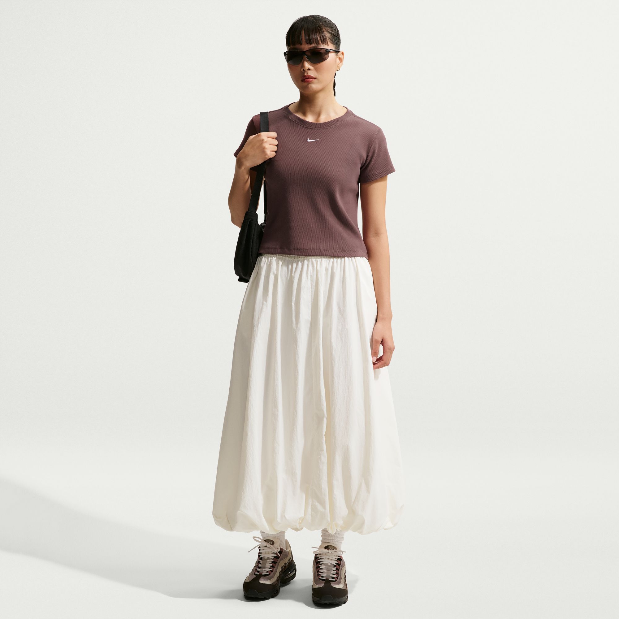 Nike Women's Sportswear Tight Ribbed Short-Sleeve T-Shirt product image