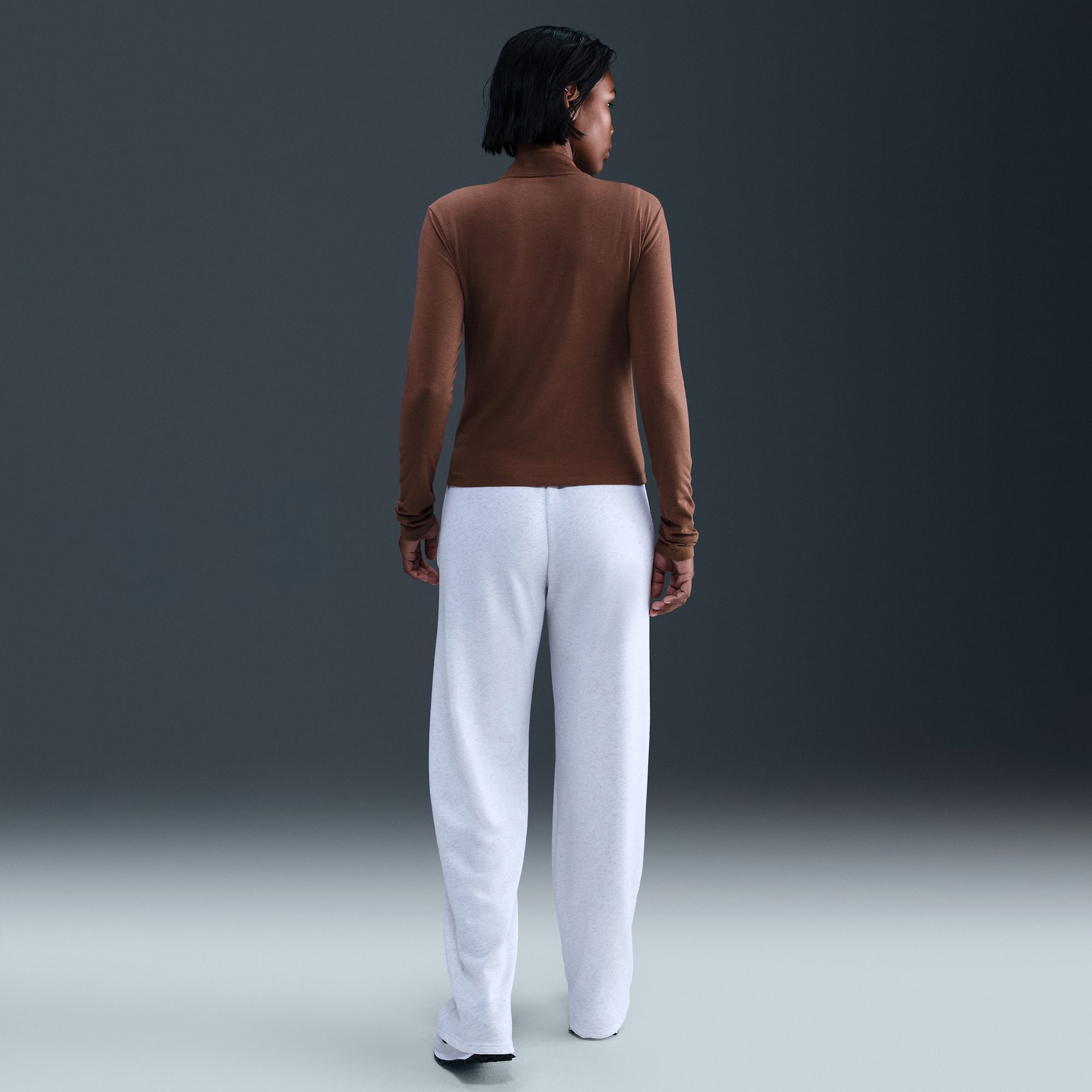 Nike Women's Sportswear Chill Knit Slim Long-Sleeve Mock-Neck T-Shirt product image