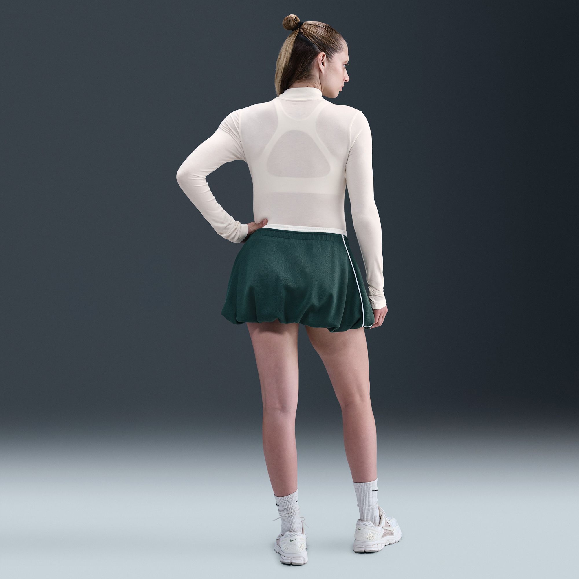 Nike Women's Sportswear Chill Knit Slim Long-Sleeve Mock-Neck T-Shirt product image