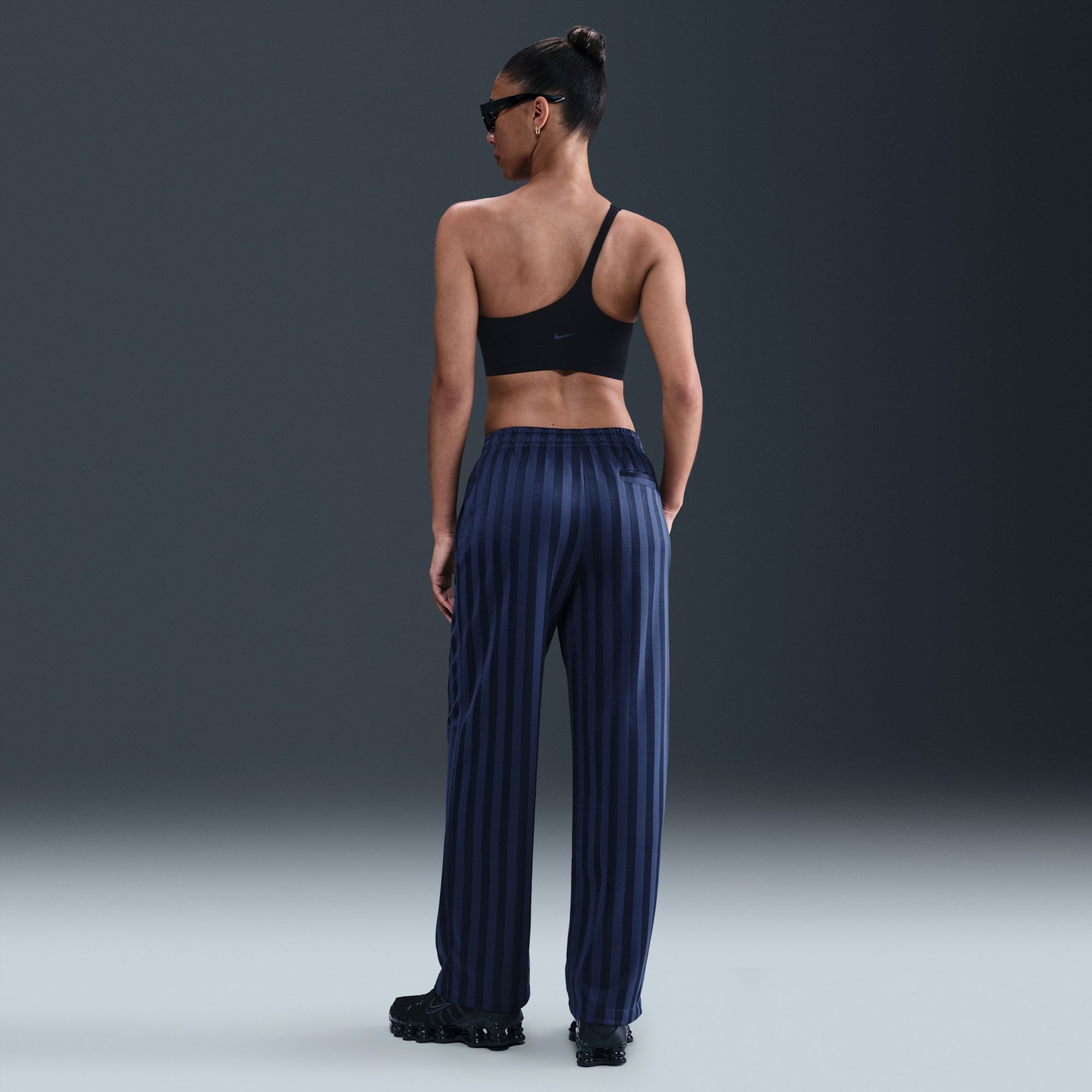 Nike Women's Sportswear Jacquard Striped Track Pants product image