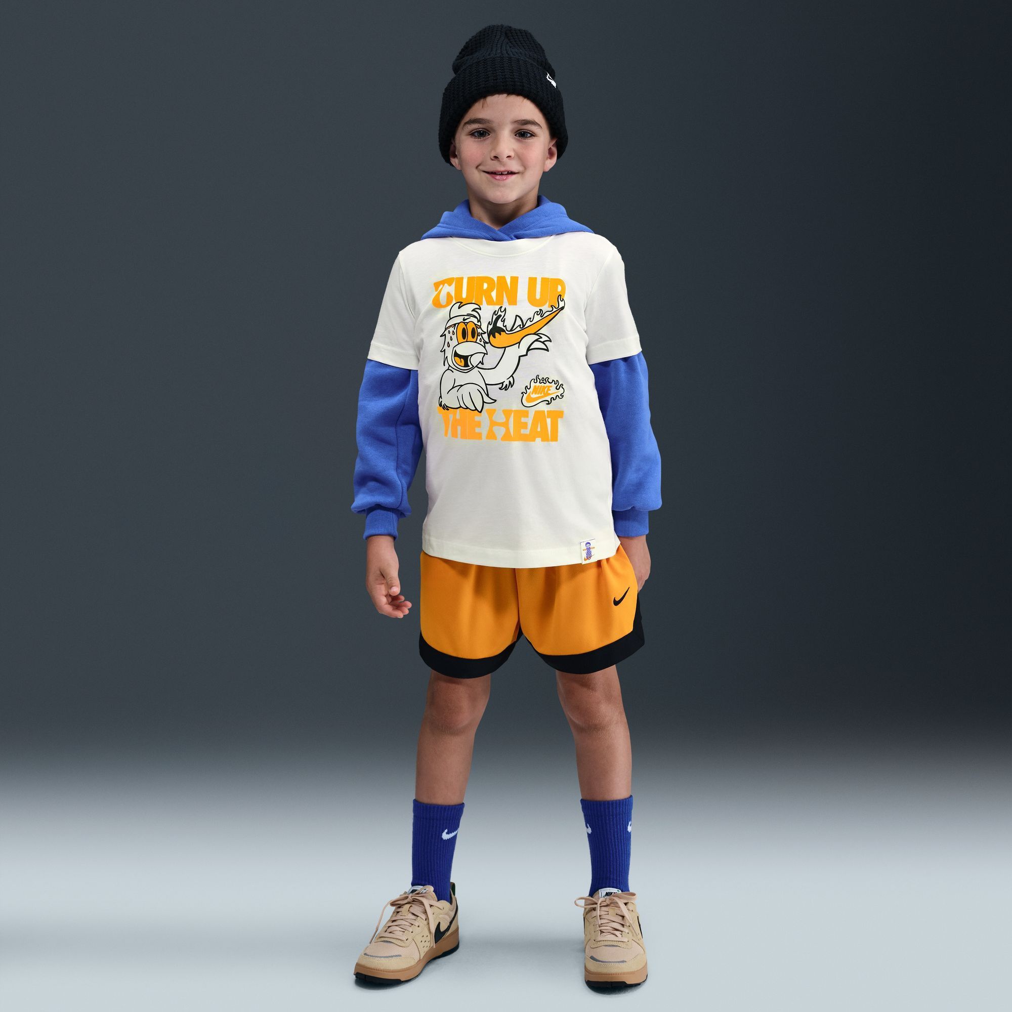 Nike Kid's Sportswear Turn up the Heat Graphic T-Shirt product image