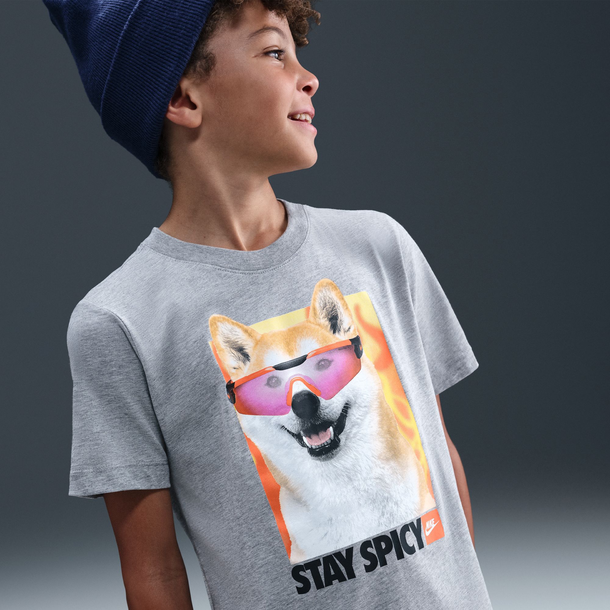 Nike Kids' Sportswear Shiba Photo Graphic T-Shirt product image