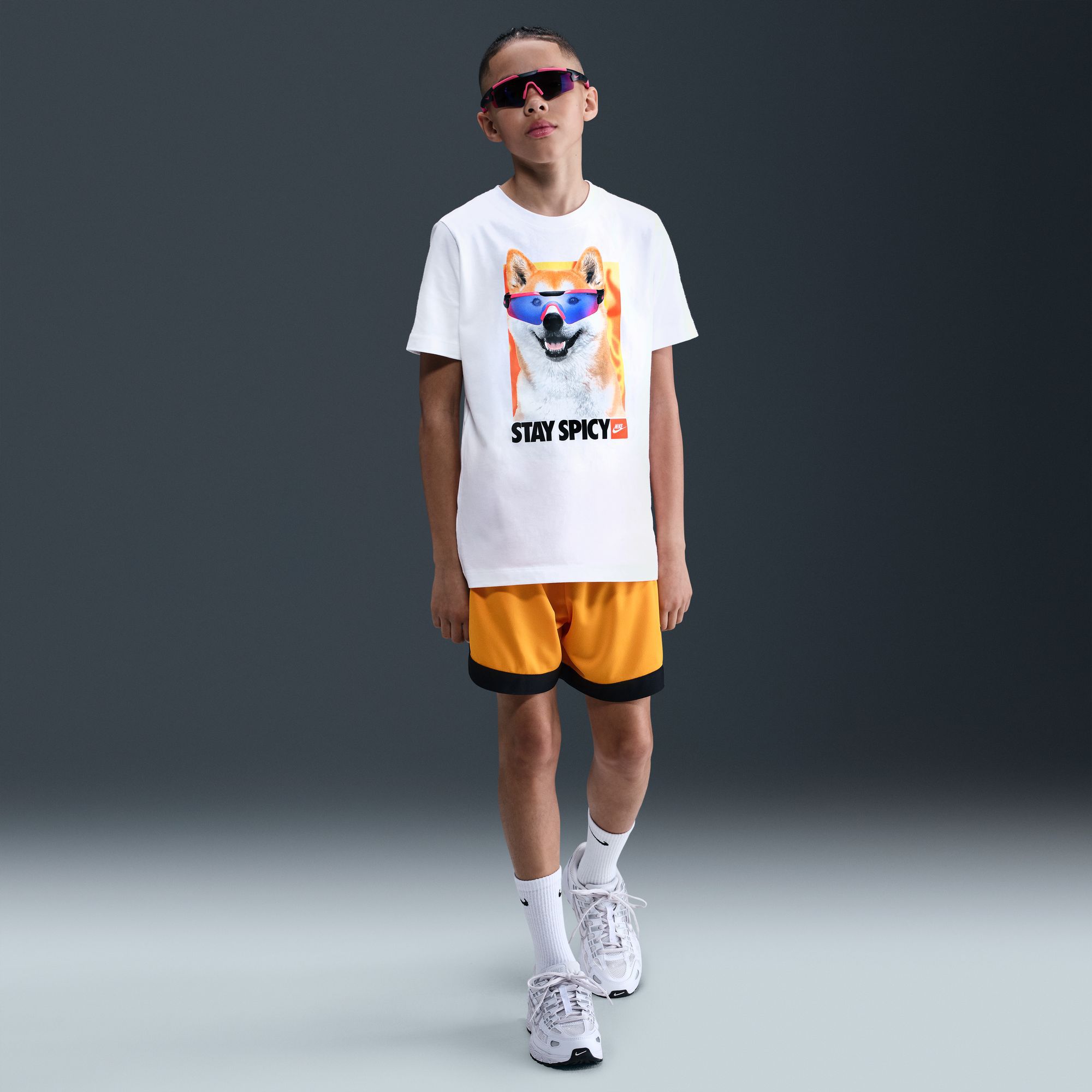 Nike Kids' Sportswear Shiba Photo Graphic T-Shirt product image