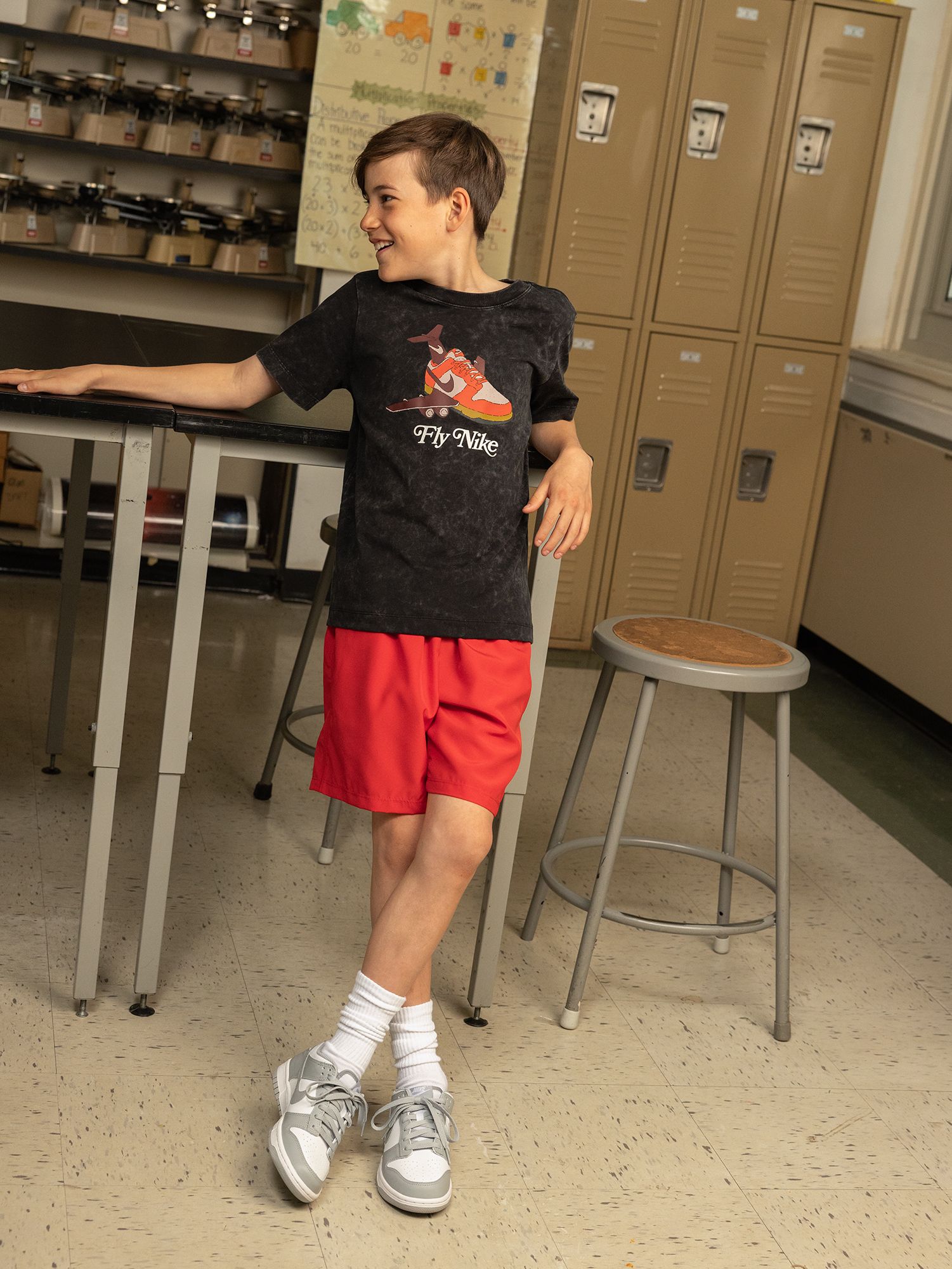 Nike Kid's Sportswear Teefly Dunk Graphic T-Shirt product image