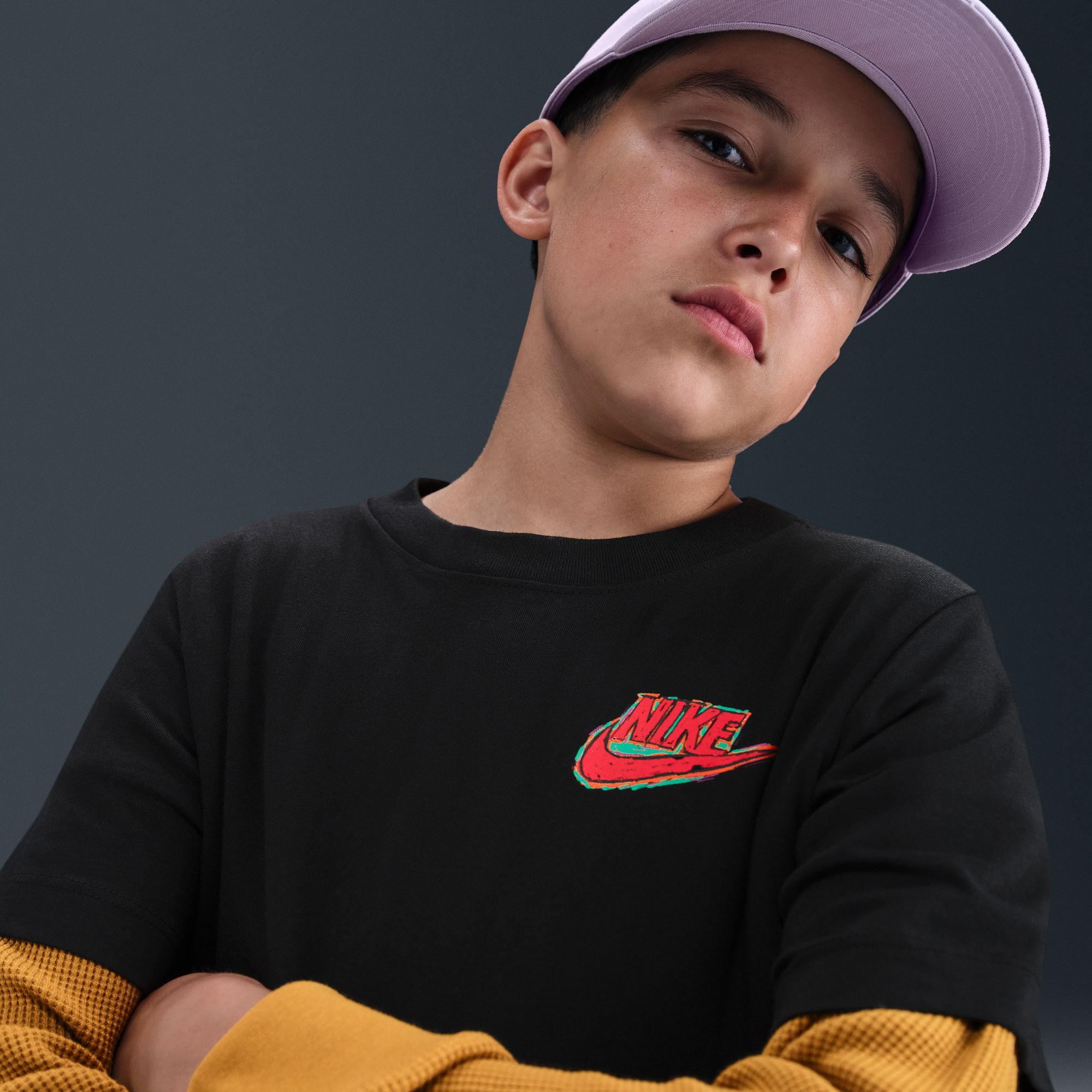 Nike Kid's Sportswear Boxy Multi Sport T-Shirt product image