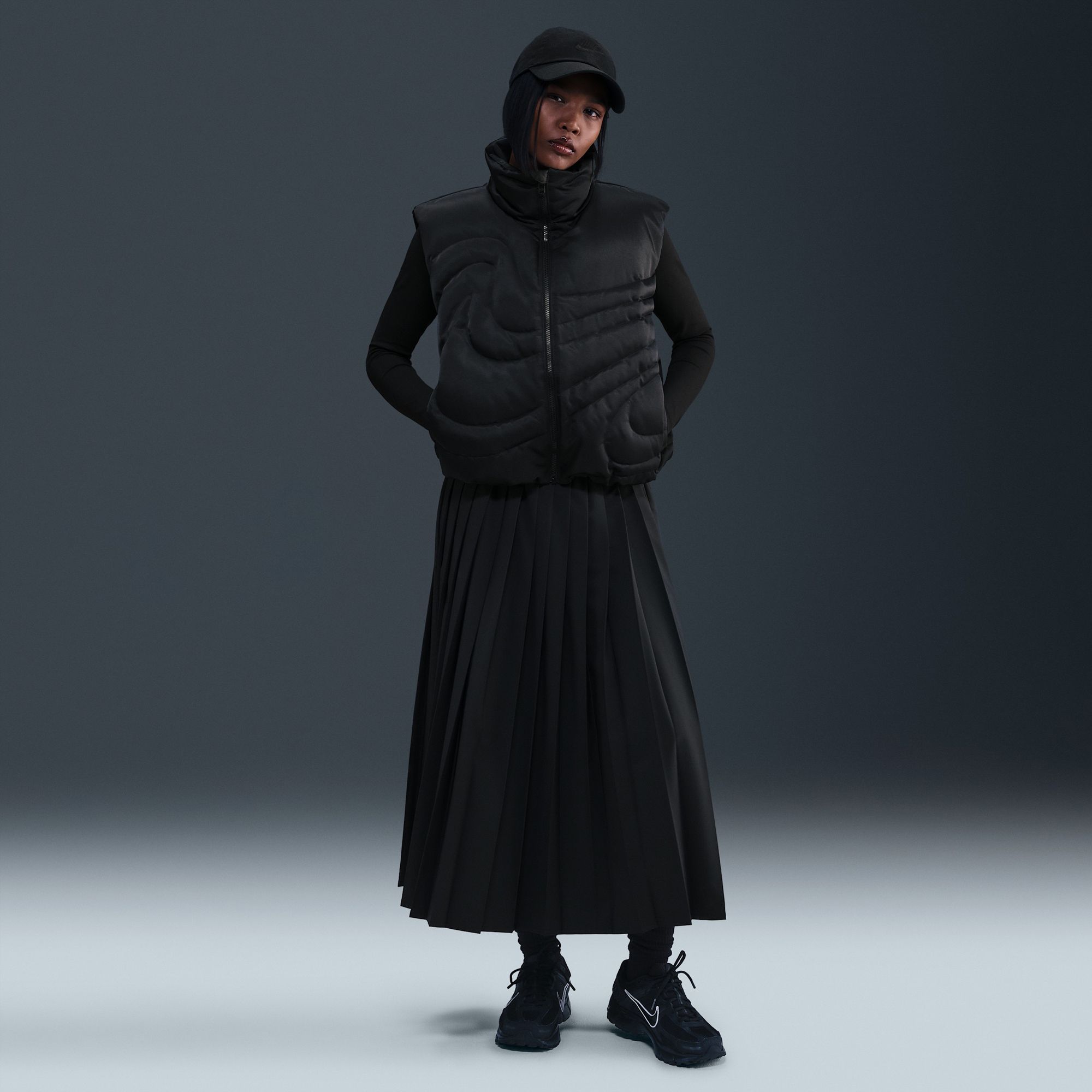 Nike Women's Sportswear Swoosh Series Oversized Down Vest product image