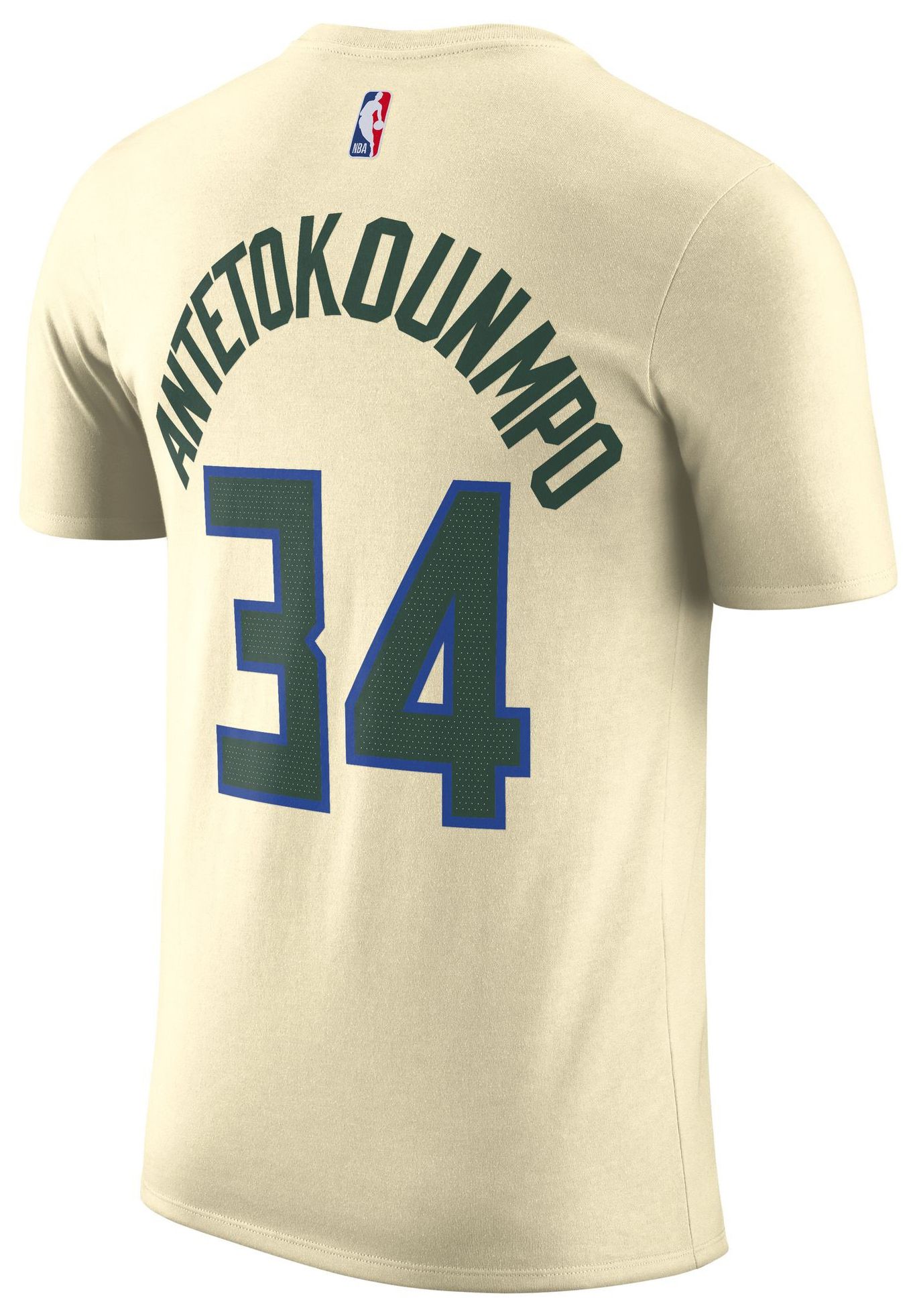 Nike Adult 2025-26 City Edition Milwaukee Bucks Giannis Antetokounmpo #34 T-Shirt product image