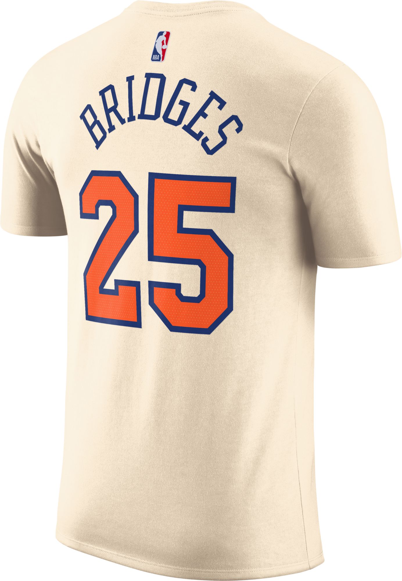 Nike Adult 2025-26 City Edition New York Knicks Mikal Bridges #25 T-Shirt product image