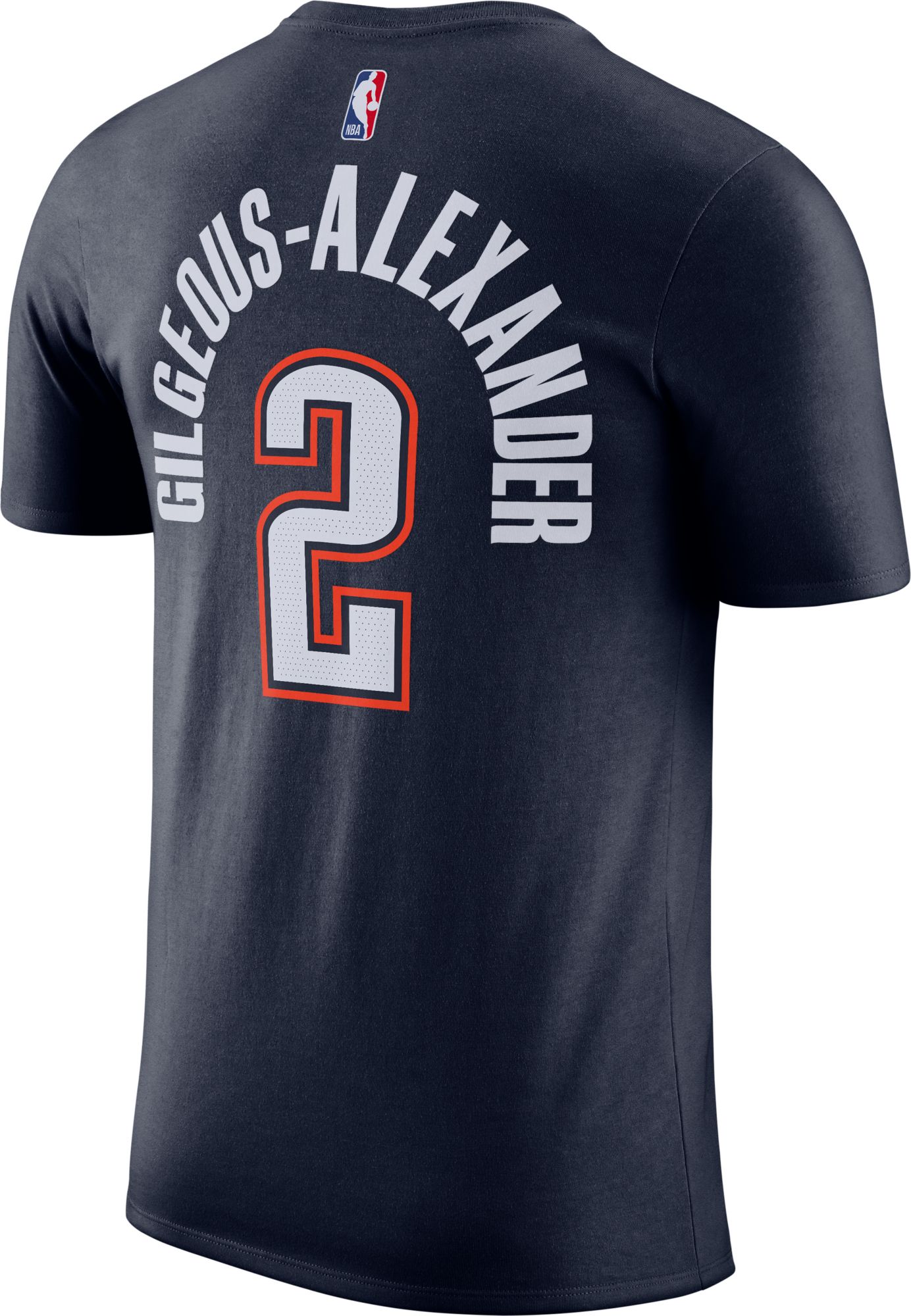 Nike Adult 2025-26 City Edition Oklahoma City Thunder Shai Gilgeous-Alexander #2 T-Shirt product image