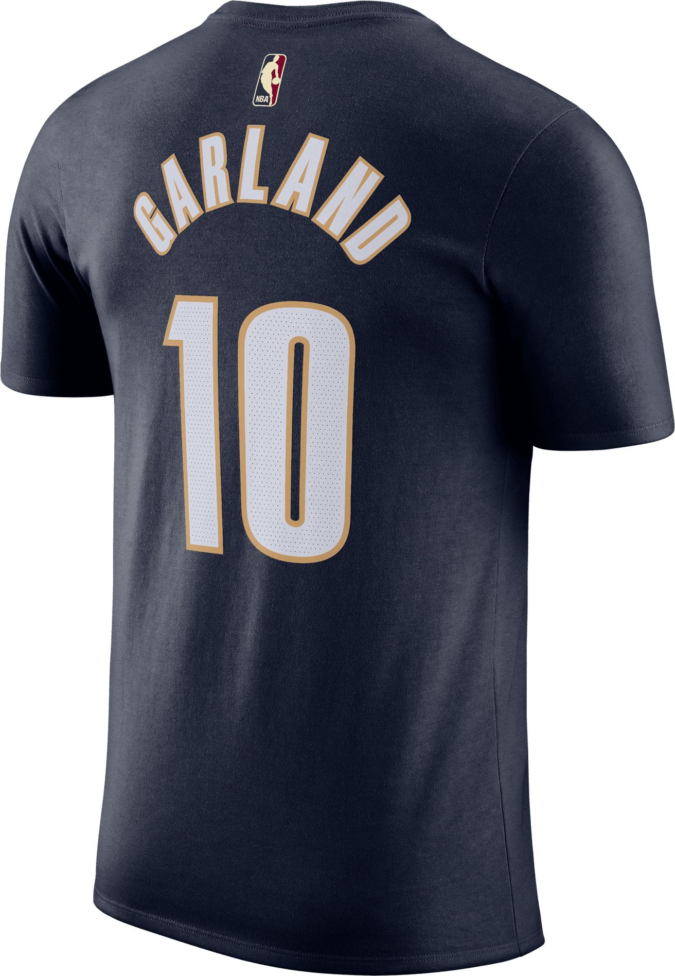 Nike Adult Cleveland Cavaliers Darius Garland #10 Hardwood Classics Navy T-Shirt product image