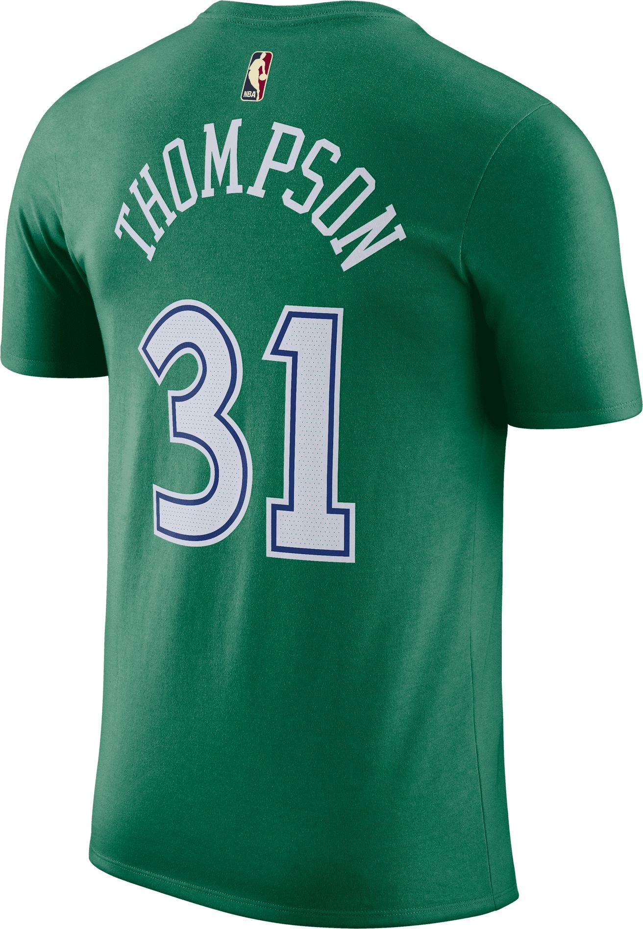 Nike Adult Dallas Mavericks Klay Thompson #31 Green Hardwood Classics T-Shirt product image