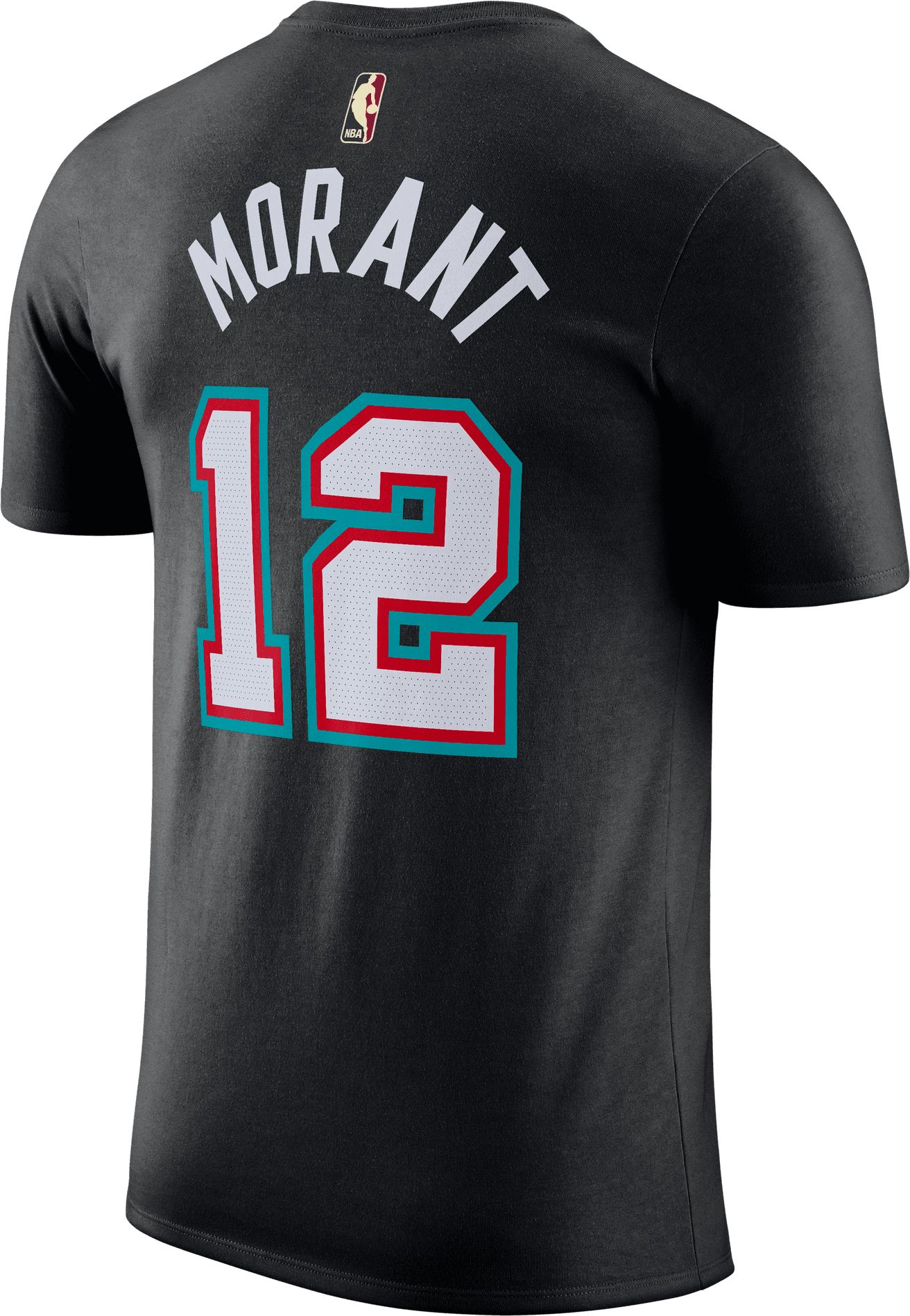 Nike Adult Memphis Grizzlies Ja Morant #12 Black Hardwood Classics T-Shirt product image